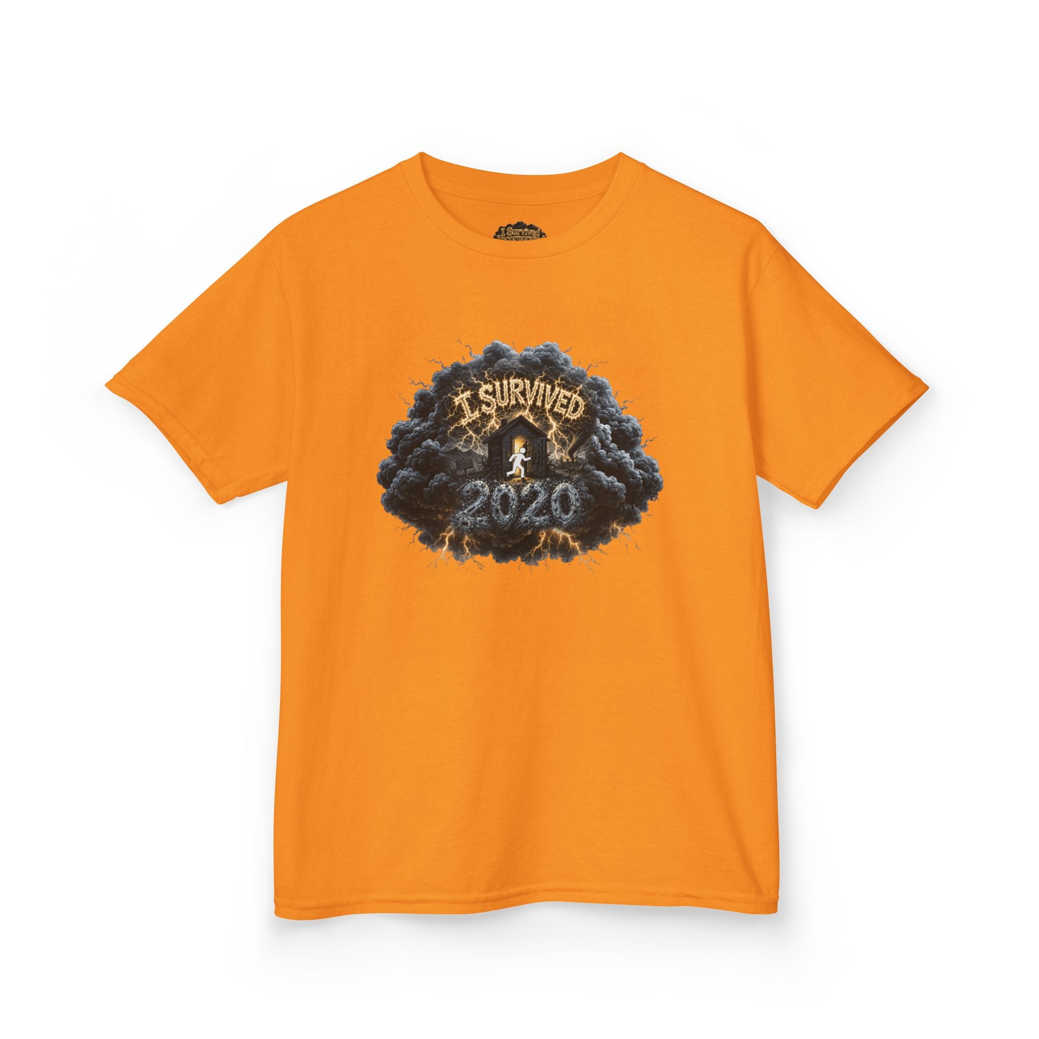 I Survived 2020 — Director's Cut Original Design Teaser Tee | Season 1 Premiere Drop Kids Heavy Cotton™ Tee