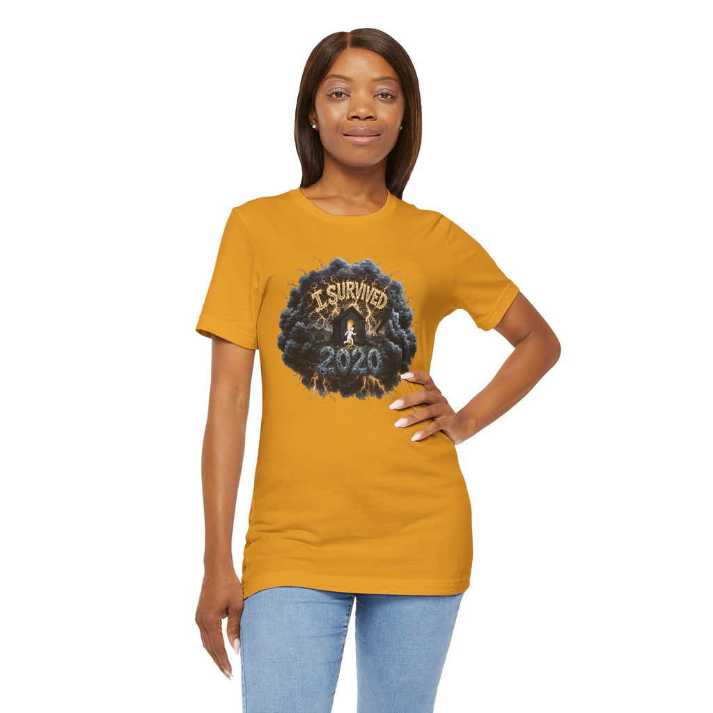 I Survived 2020 — Director's Cut Original Design Teaser Tee | Season 1 Premiere Drop Unisex Jersey Short Sleeve Tee