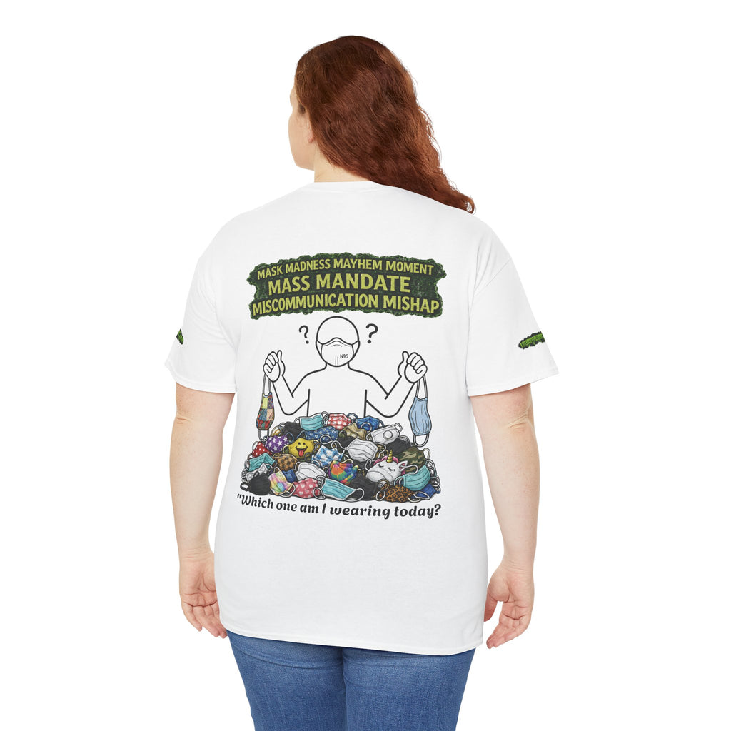 I Survived 2020 — S1:E4 "Mask Madness Mayhem Moment" | Pandemic Edition Unisex Heavy Cotton Tee (SPECIAL EDITION)