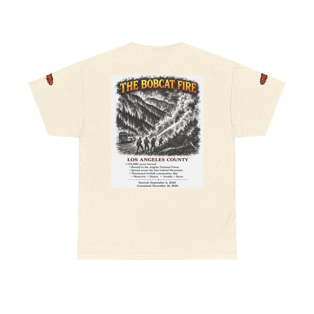 I Survived 2020 — S2:E2 "The Bobcat Fire" | Wildfire Edition Memorial Unisex Heavy Cotton Tee (SPECIAL EDITION)