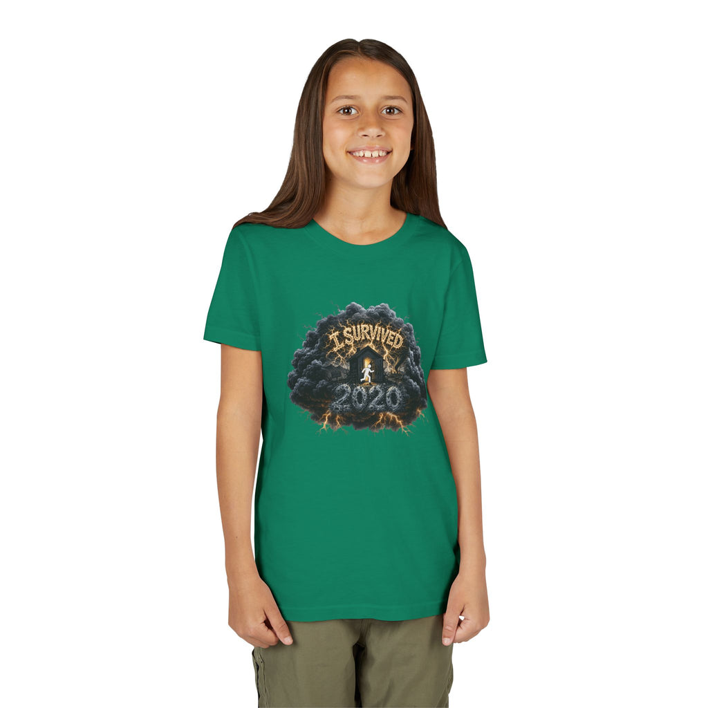 I Survived 2020 — Director's Cut Original Design Teaser Tee | Season 1 Premiere Drop Youth Short Sleeve Tee