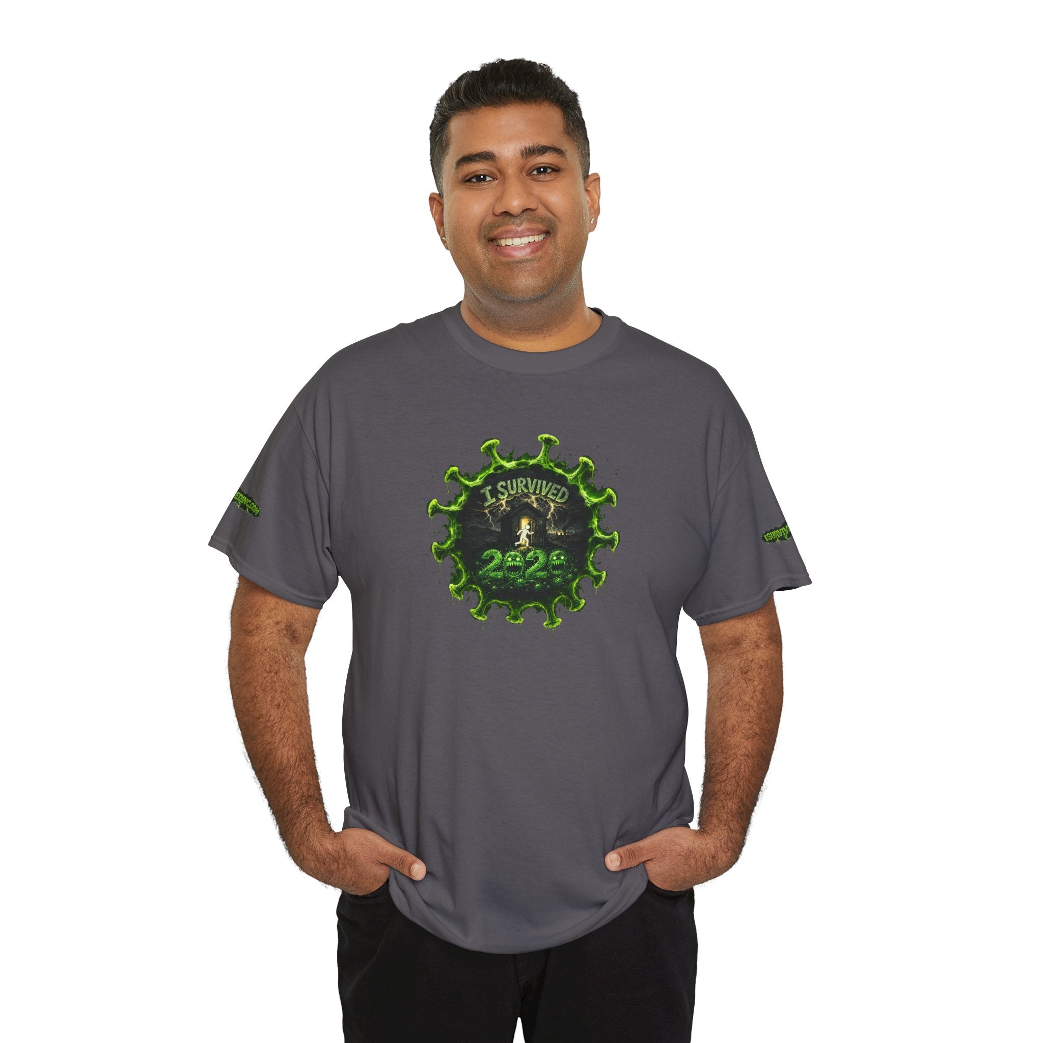I Survived 2020 — PANDEMIC S1:E1: Director's Cut Special Edition "COVID-19: The Coronavirus" Unisex Heavy Cotton Tee