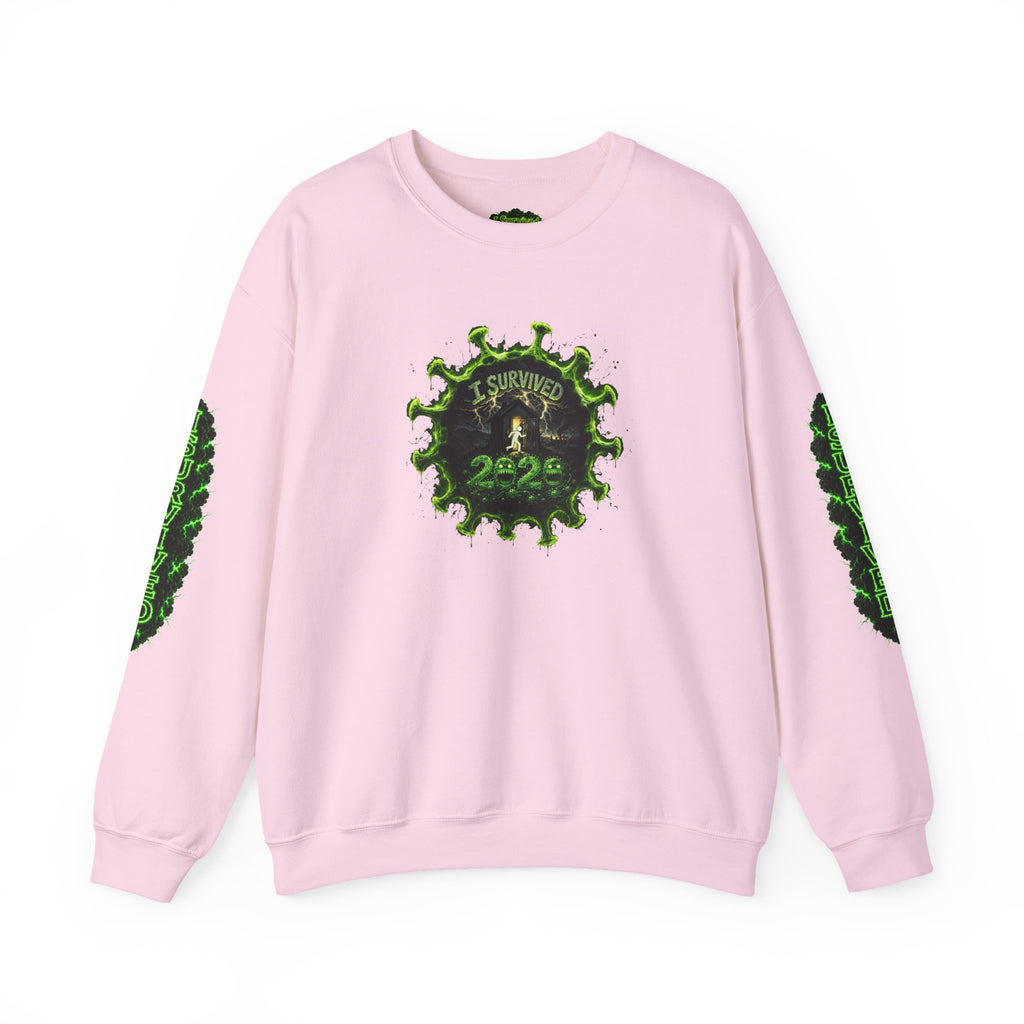 I Survived 2020 — PANDEMIC S1:E2: Director's Cut "The Coming of COVID" Unisex Heavy Blend™ Crewneck Sweatshirt