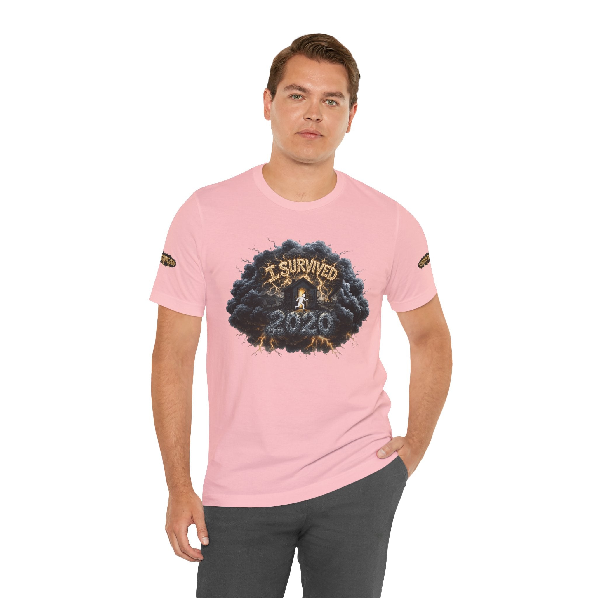 I Survived 2020 — Director's Cut Original Design Teaser Tee | Season 1 Premiere Drop Unisex Jersey Short Sleeve Tee