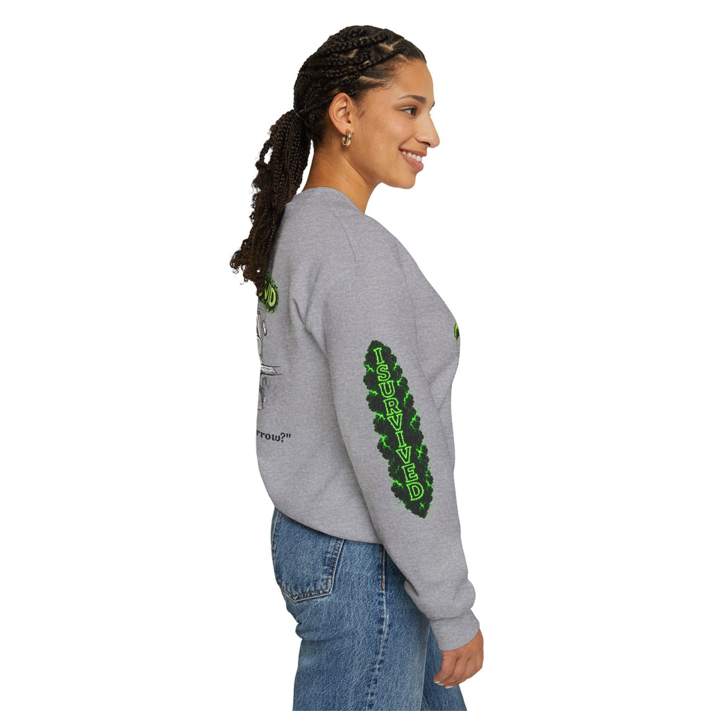 I Survived 2020 — Director's Cut S1:E2 "The Coming of COVID" | Pandemic Edition Unisex Heavy Blend™ Crewneck Sweatshirt