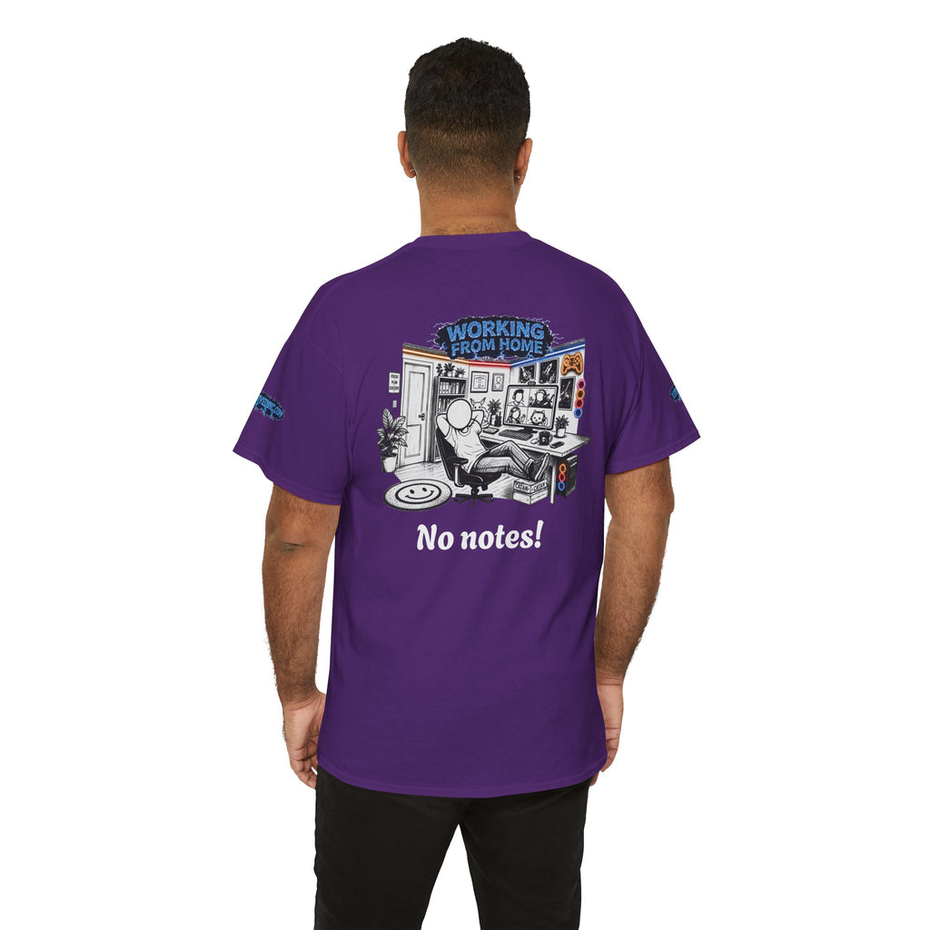 I Survived 2020 — LOCKDOWN S3:E4: Special Edition "Working From Home" Unisex Heavy Cotton Tee