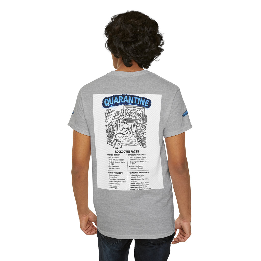I Survived 2020 — Director's Cut S3:E1 "Quarantine" | Lockdown Edition Documentary Unisex Heavy Cotton Tee (SPECIAL EDITION)