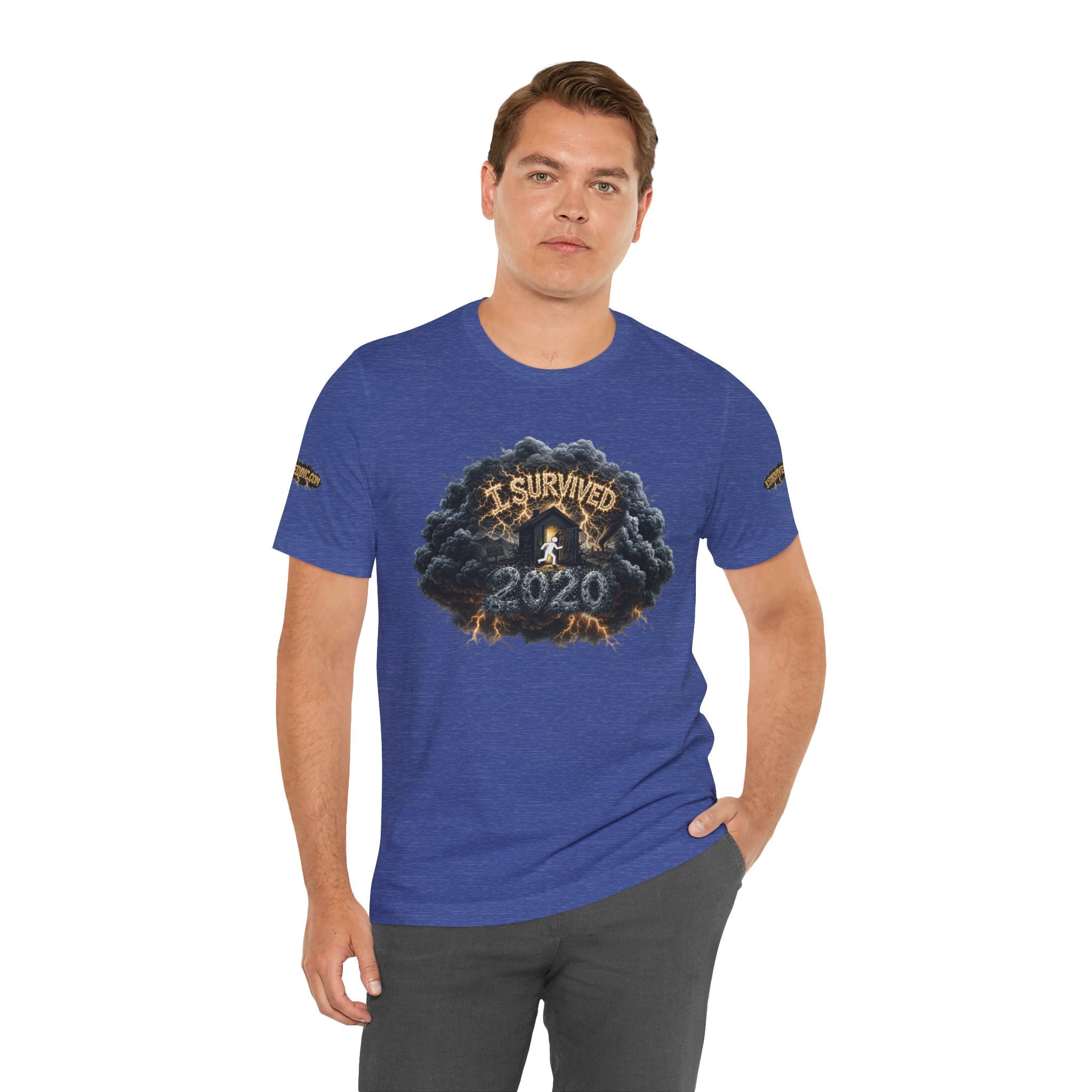 I Survived 2020 — Director's Cut Original Design Teaser Tee | Season 1 Premiere Drop Unisex Jersey Short Sleeve Tee