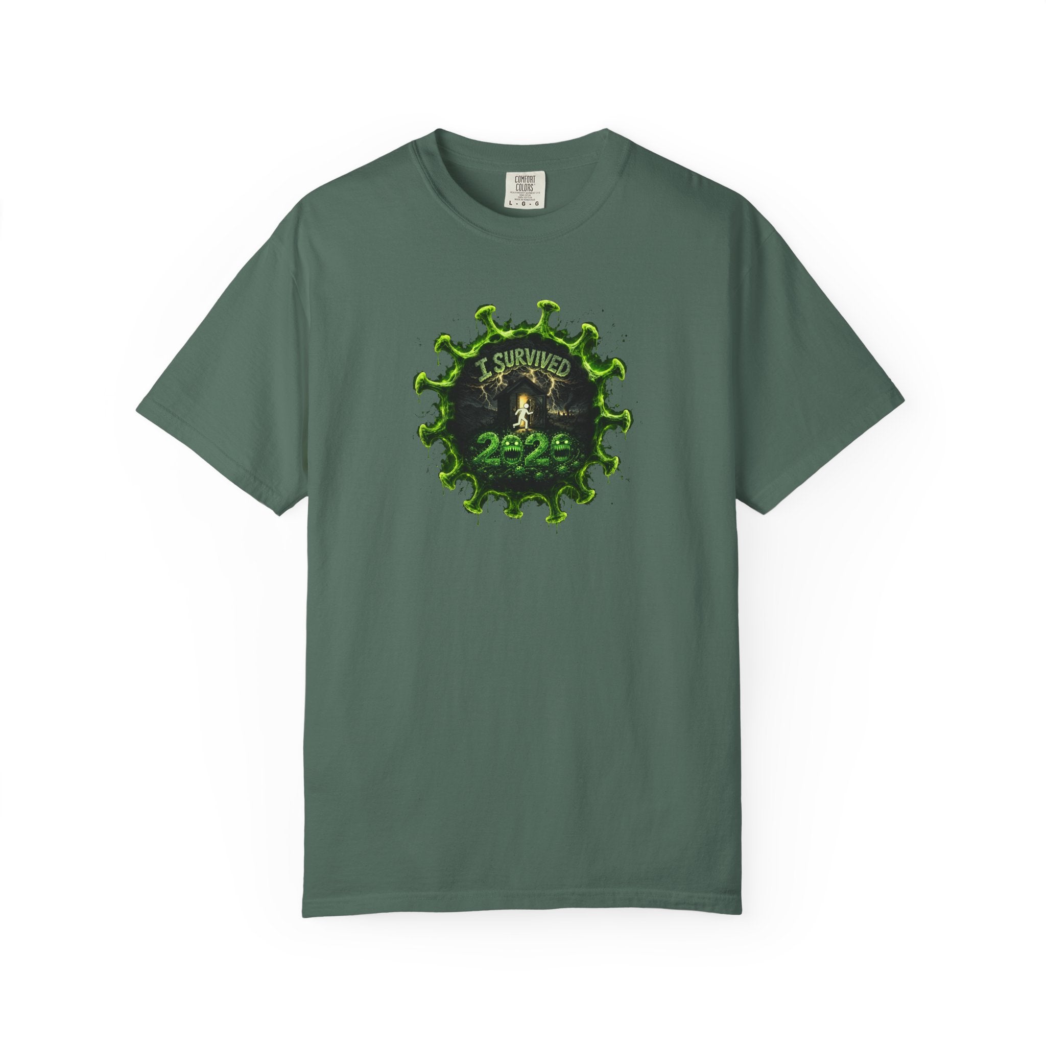 I Survived 2020 — PANDEMIC S1:E5: Director's Cut "Delivery Doomsday" Unisex Garment-Dyed T-shirt