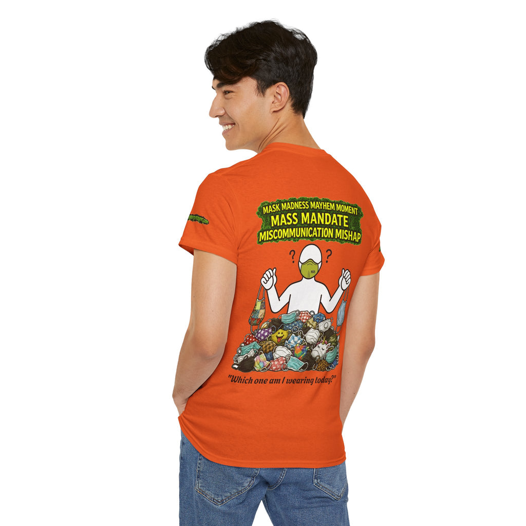 I Survived 2020 — PANDEMIC S1:E4: Special Edition "Mask Madness" Unisex Heavy Cotton Tee