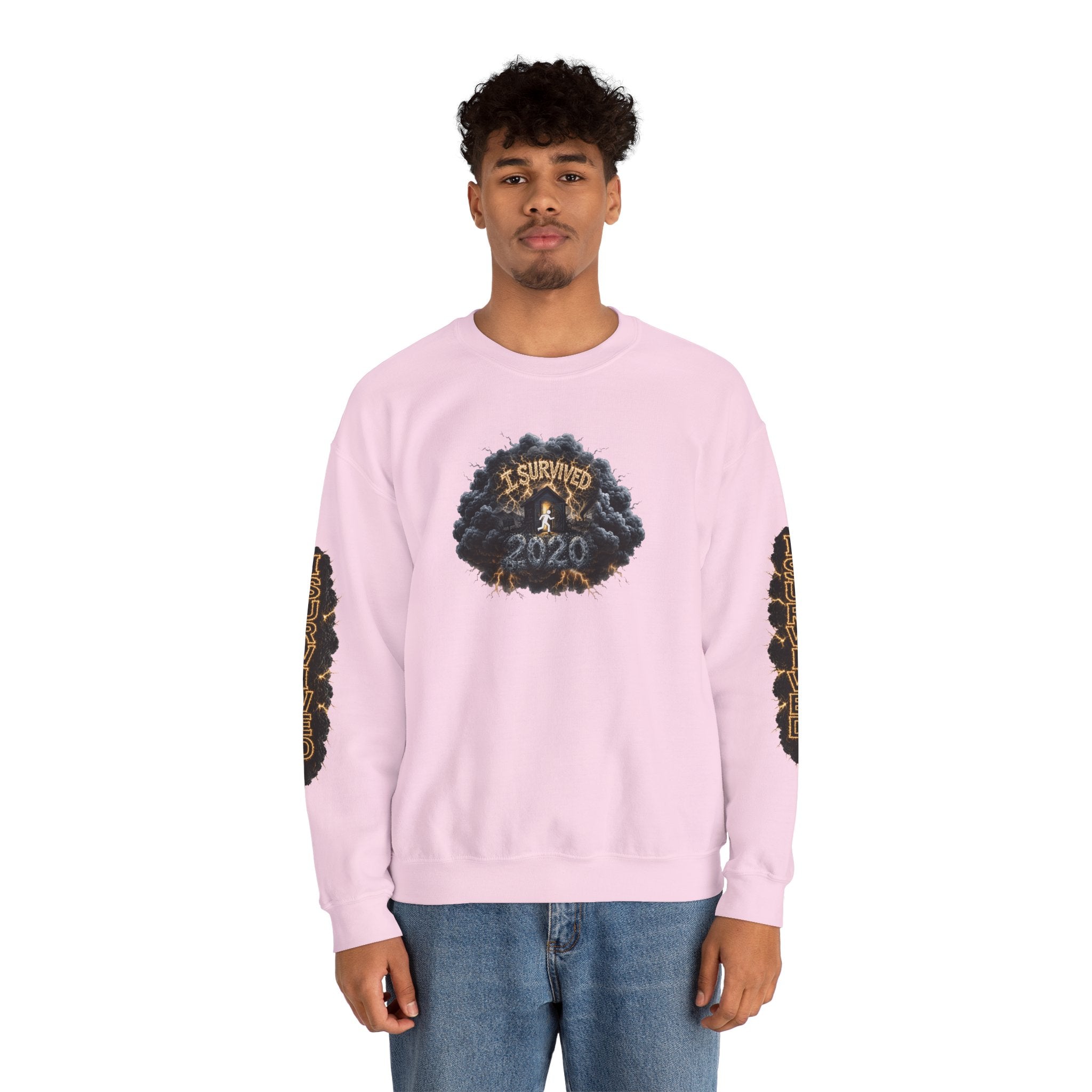 I Survived 2020 — Original PILOT Design: Director's Cut Special Edition Unisex Heavy Blend™ Crewneck Sweatshirt
