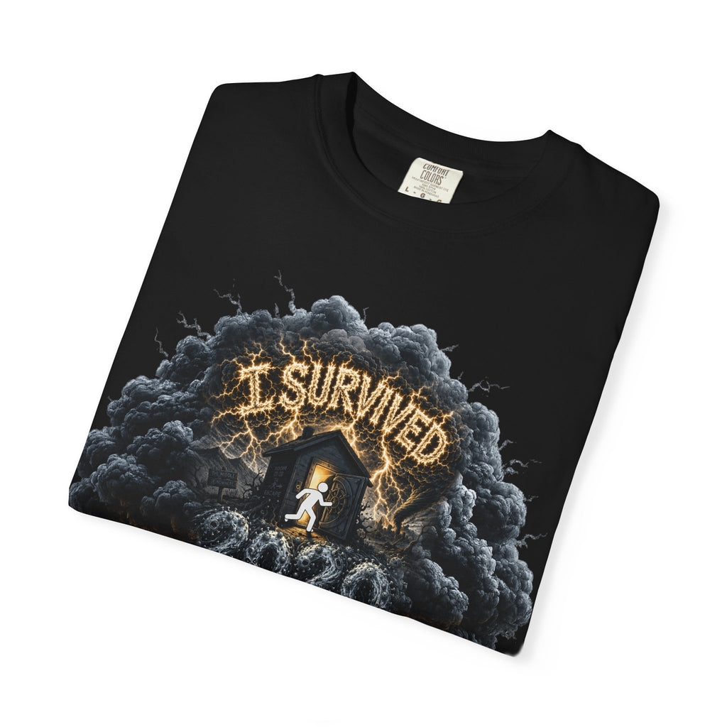 I Survived 2020 — Original Design Teaser Tee | Season 1 Premiere Drop Unisex Garment-Dyed T-shirt