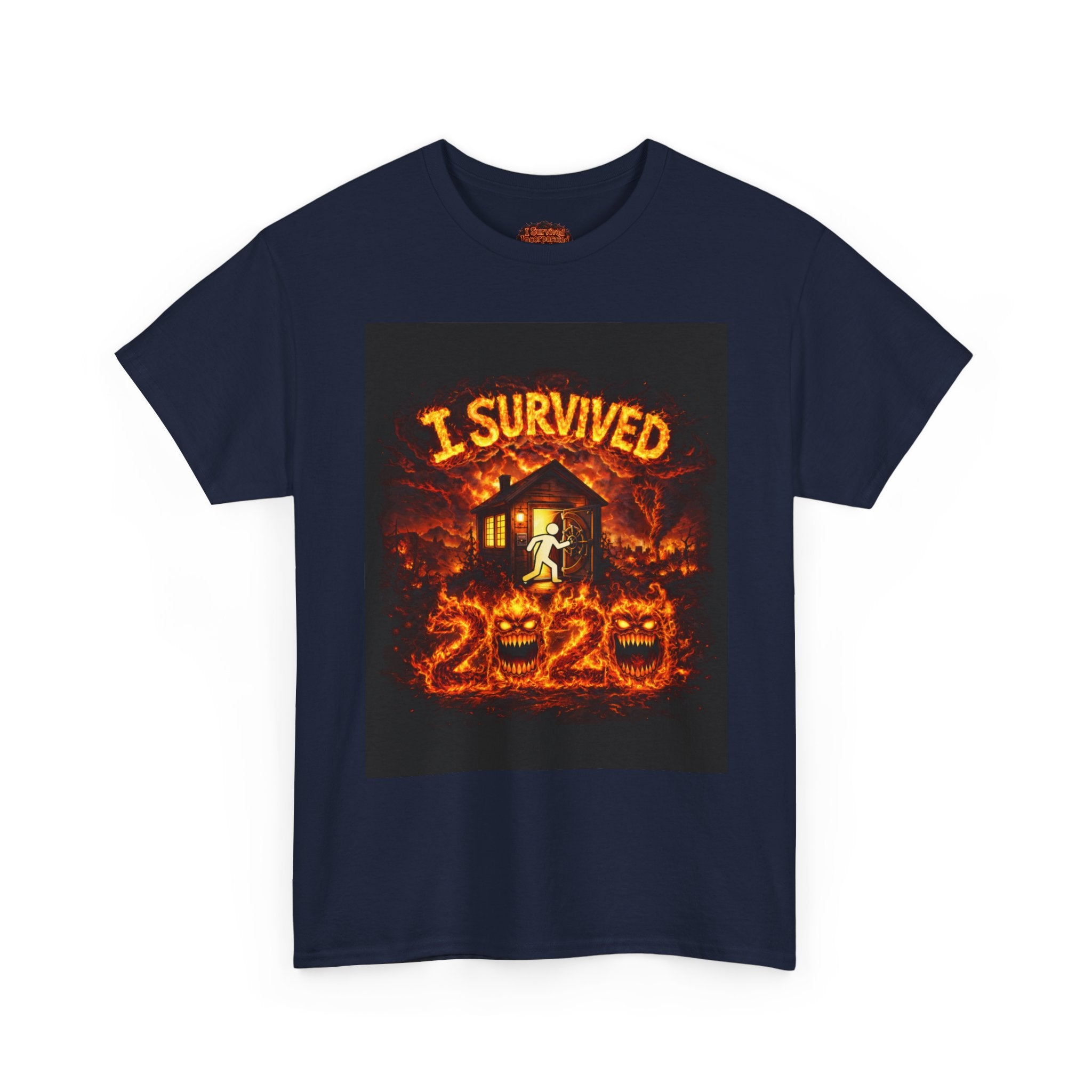 I Survived 2020 — S2:E3 "The California Wildfires" | Wildfire Edition Memorial Unisex Heavy Cotton Tee