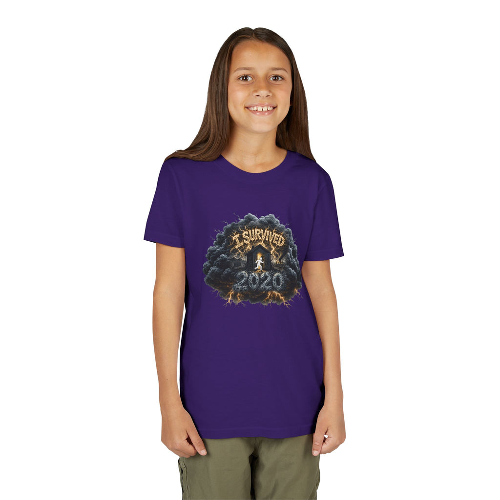 I Survived 2020 — Director's Cut Original Design Teaser Tee | Season 1 Premiere Drop Youth Short Sleeve Tee