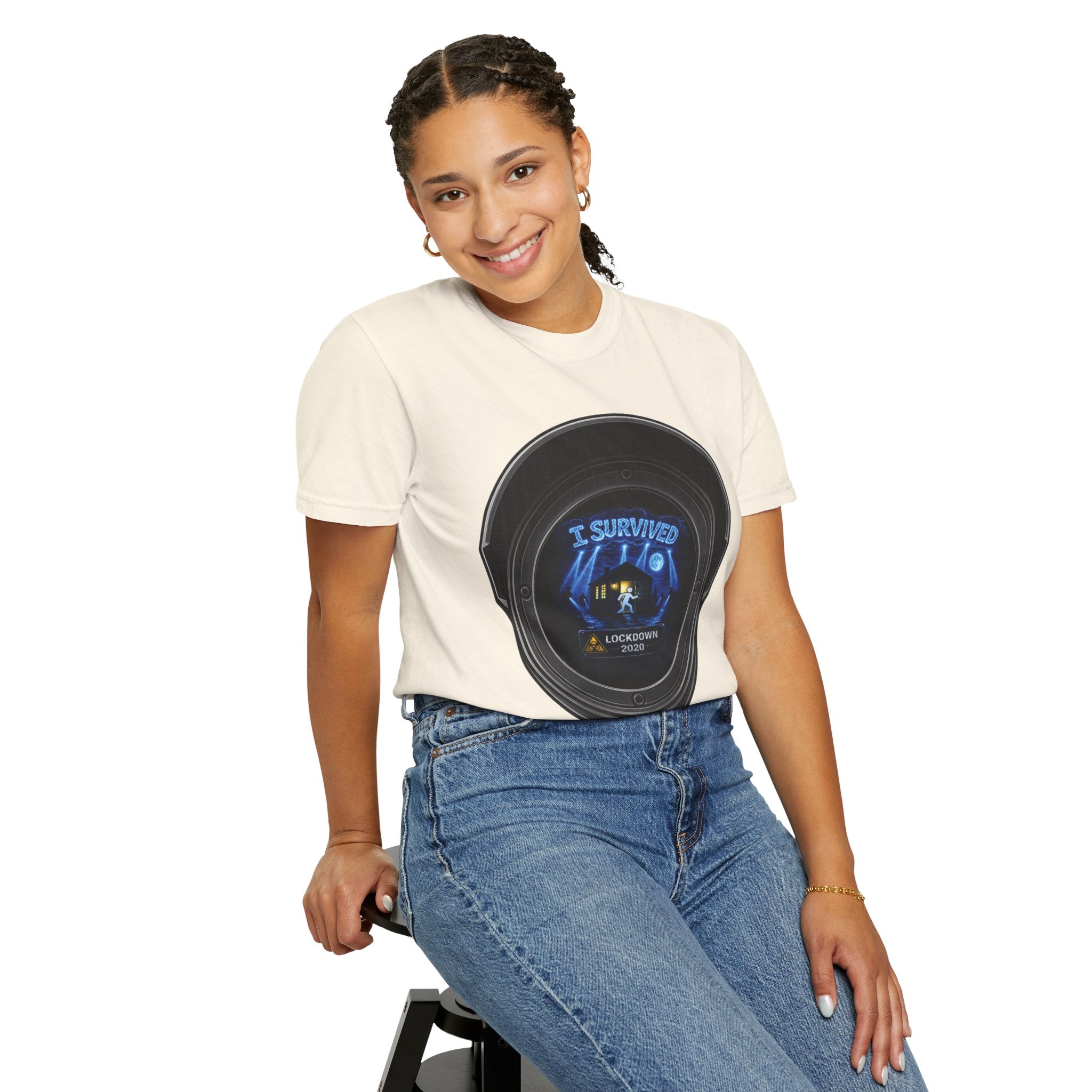 I Survived 2020 — Director's Cut S3:E2 "Dating Under Lockdown" | Lockdown Edition Documentary Unisex Garment-Dyed T-shirt