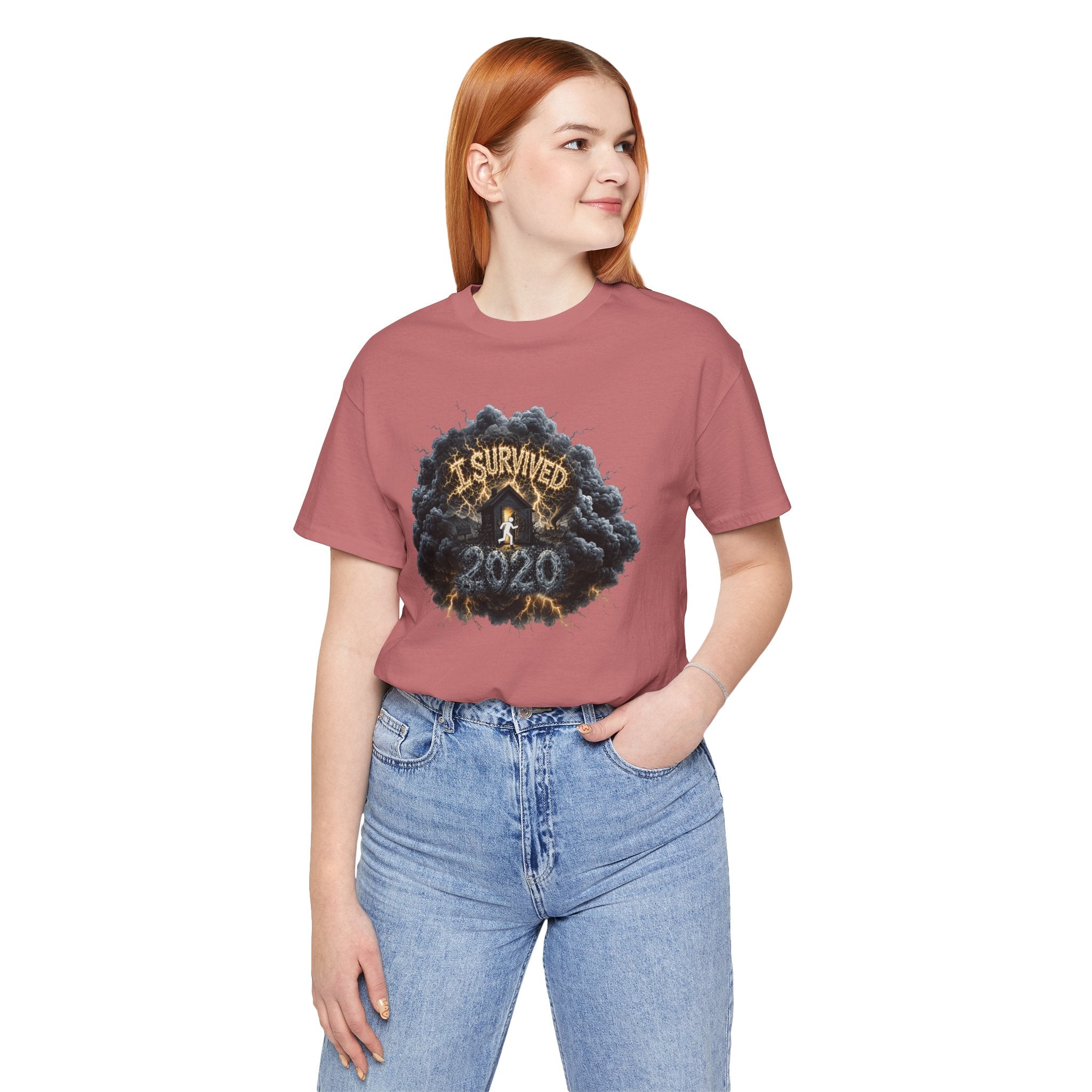 I Survived 2020 — Director's Cut Original Design Teaser Tee | Season 1 Premiere Drop Unisex Jersey Short Sleeve Tee
