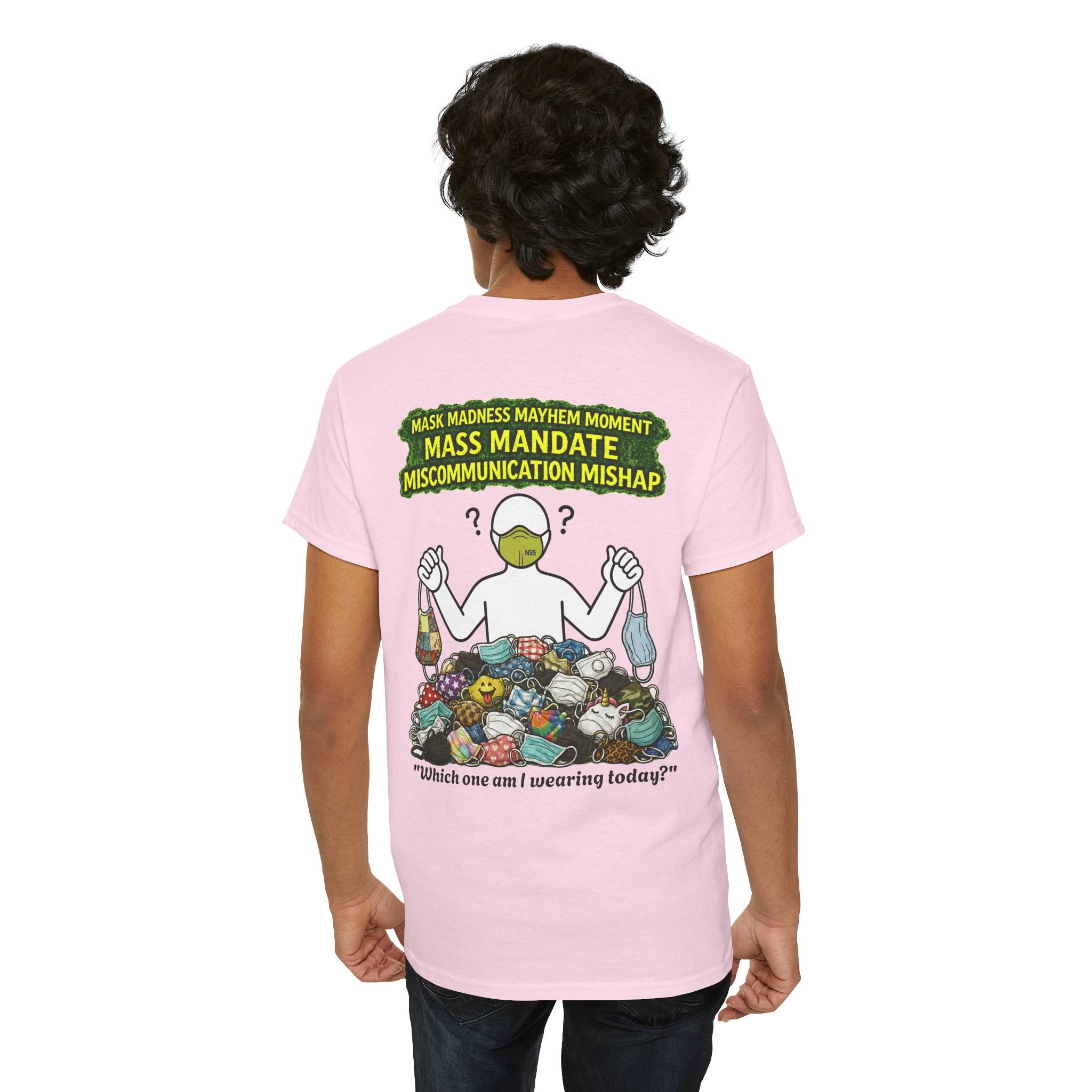 Sobreviví al 2020 — T1:E4 "Caos en Mascarillas: Un Momento de Locura" | Camiseta Unisex de Algodón Grueso Edición Pandemia (EDICIÓN ESPECIAL)
