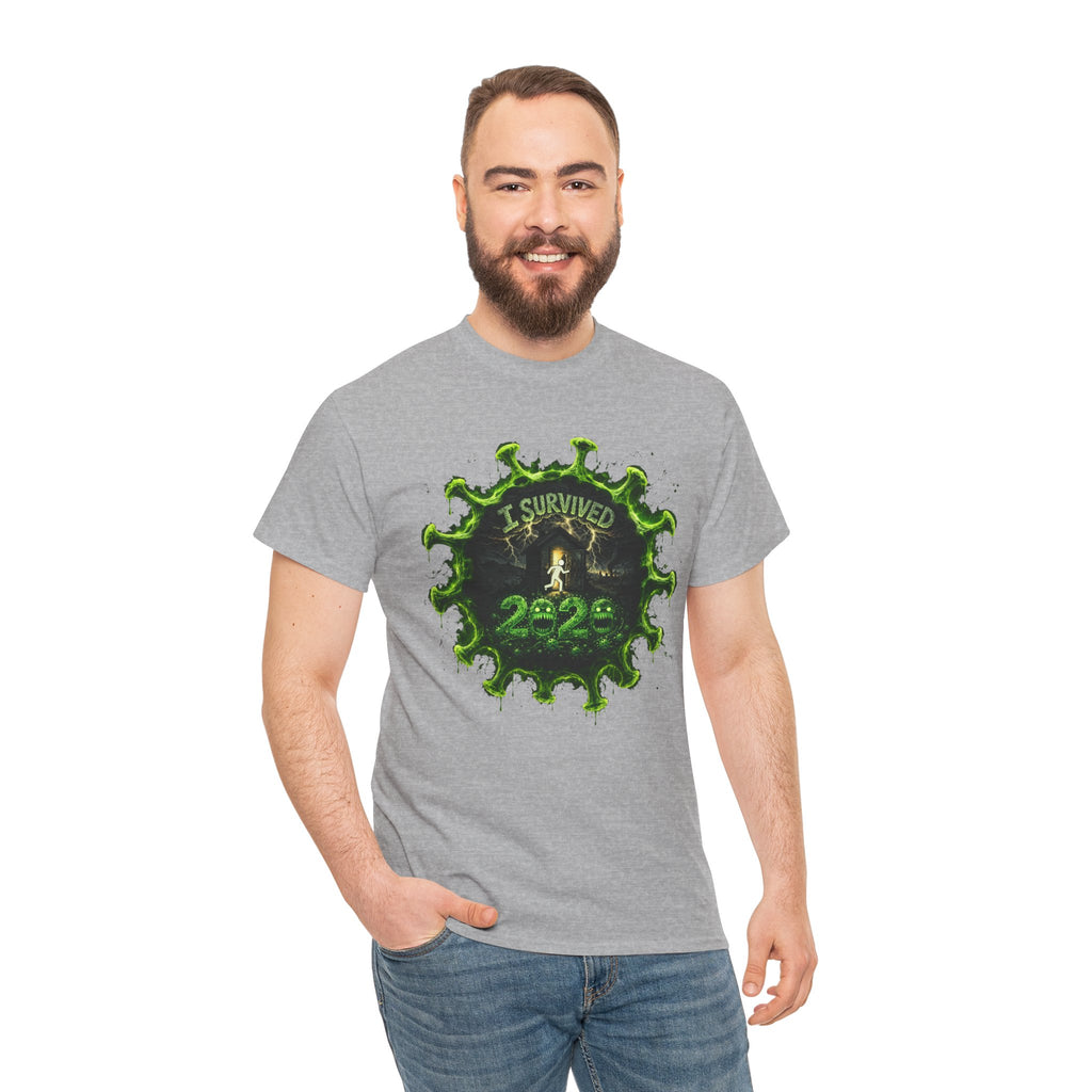 I Survived 2020 — Director's Cut S1:E3 "The Jab!" | Pandemic Edition Unisex Heavy Cotton Tee