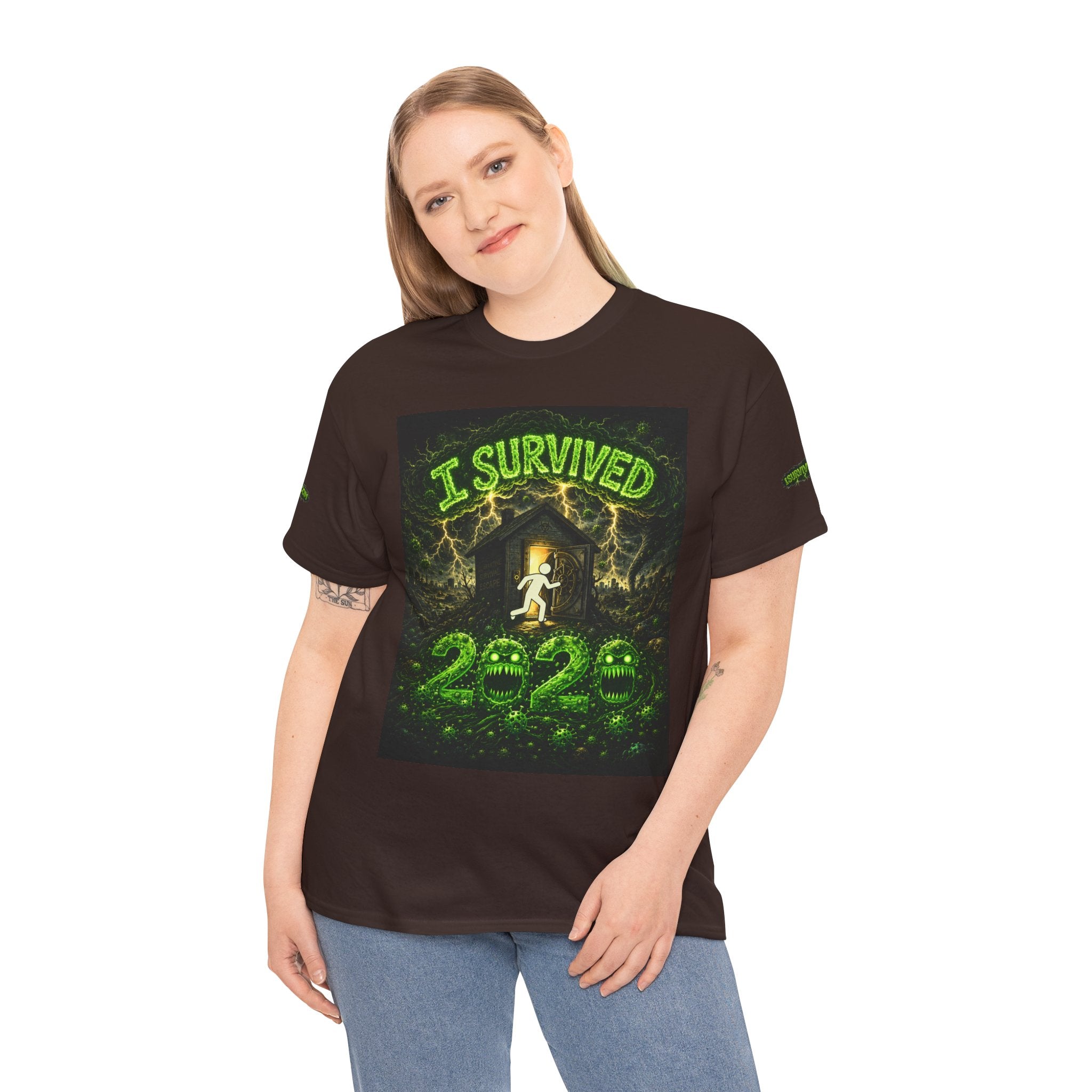 I Survived 2020 — S1:E3 "The Jab!" | Pandemic Edition Unisex Heavy Cotton Tee (Special Edition)