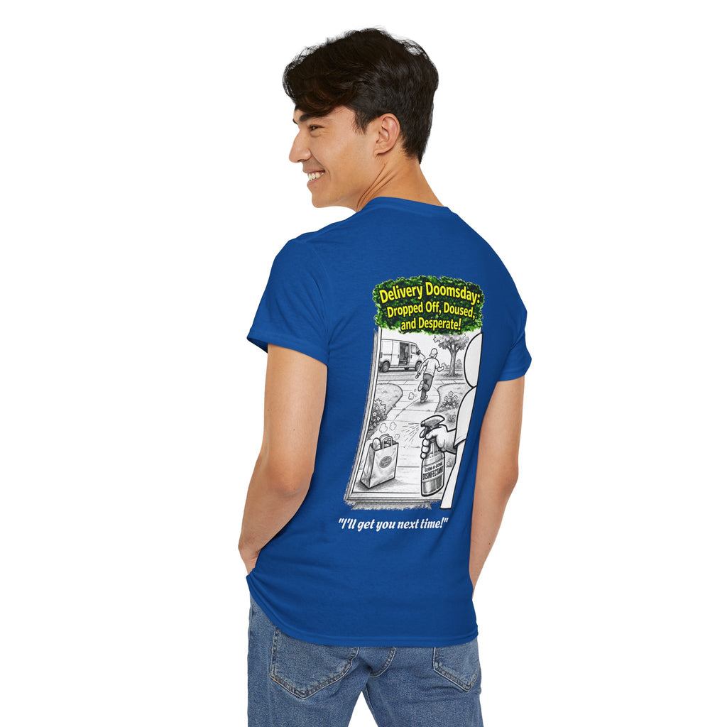 I Survived 2020 —  PANDEMIC S1:E5: Director's Cut "Delivery Doomsday" Unisex Heavy Cotton Tee