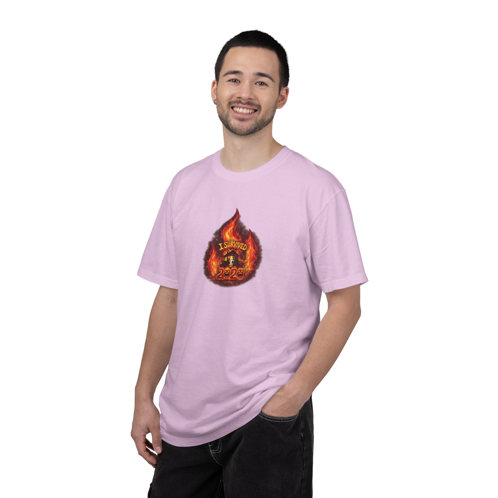 I Survived 2020 — WILDFIRES S2:E3: Director's Cut "The California Wildfires" Memorial Unisex Garment-Dyed T-shirt