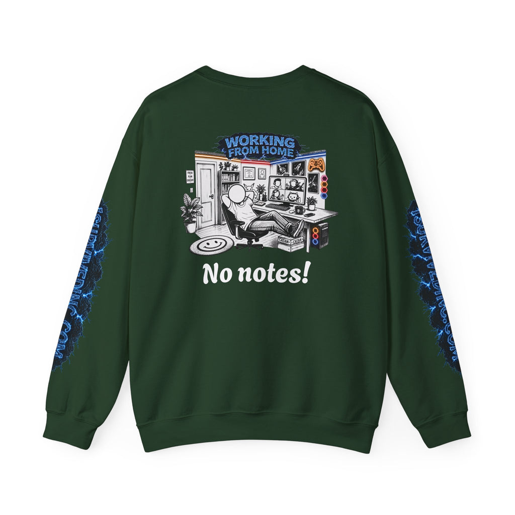 I Survived 2020 — LOCKDOWN S3:E4: "Working From Home" Unisex Heavy Blend™ Crewneck Sweatshirt