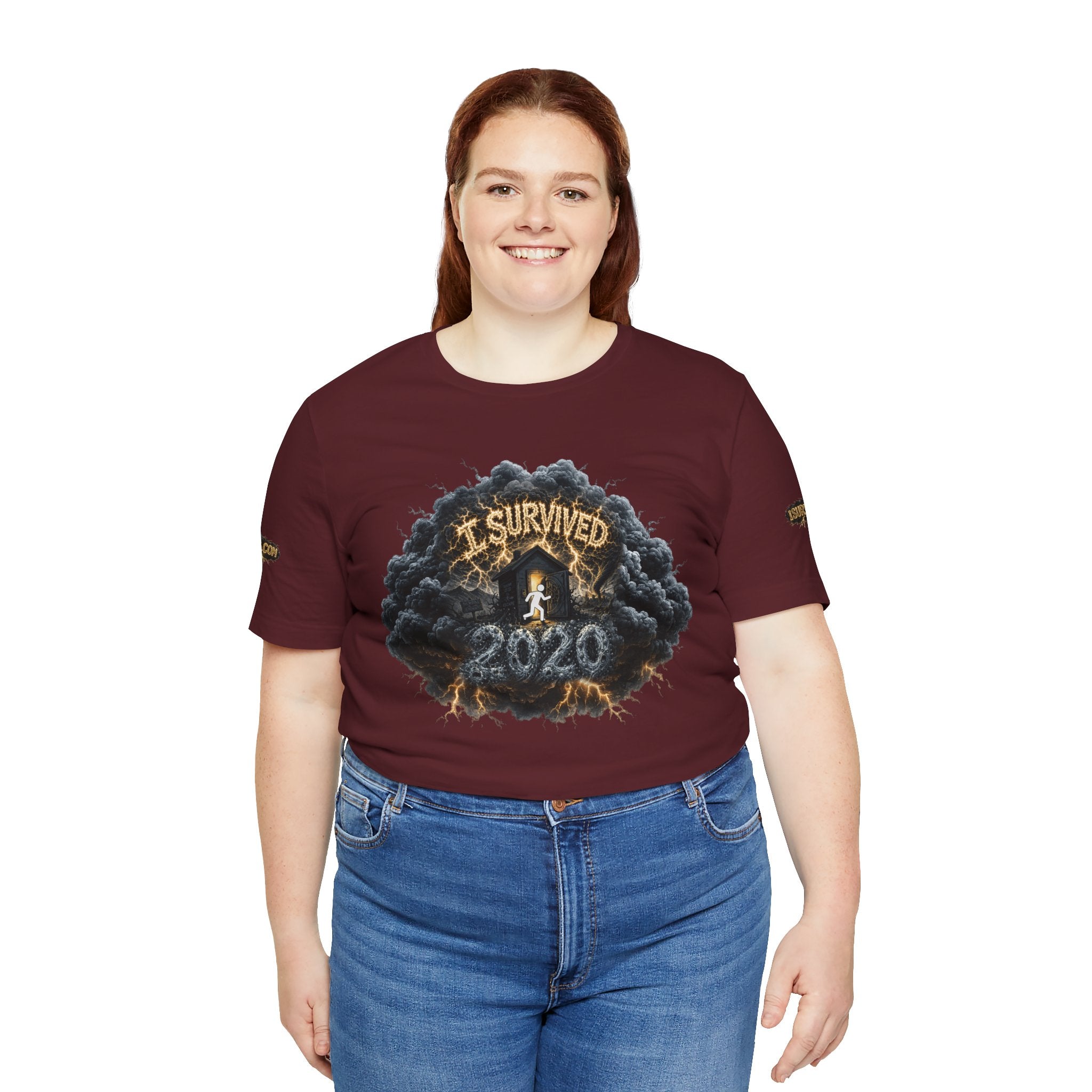 I Survived 2020 — Director's Cut Original Design Teaser Tee | Season 1 Premiere Drop Unisex Jersey Short Sleeve Tee