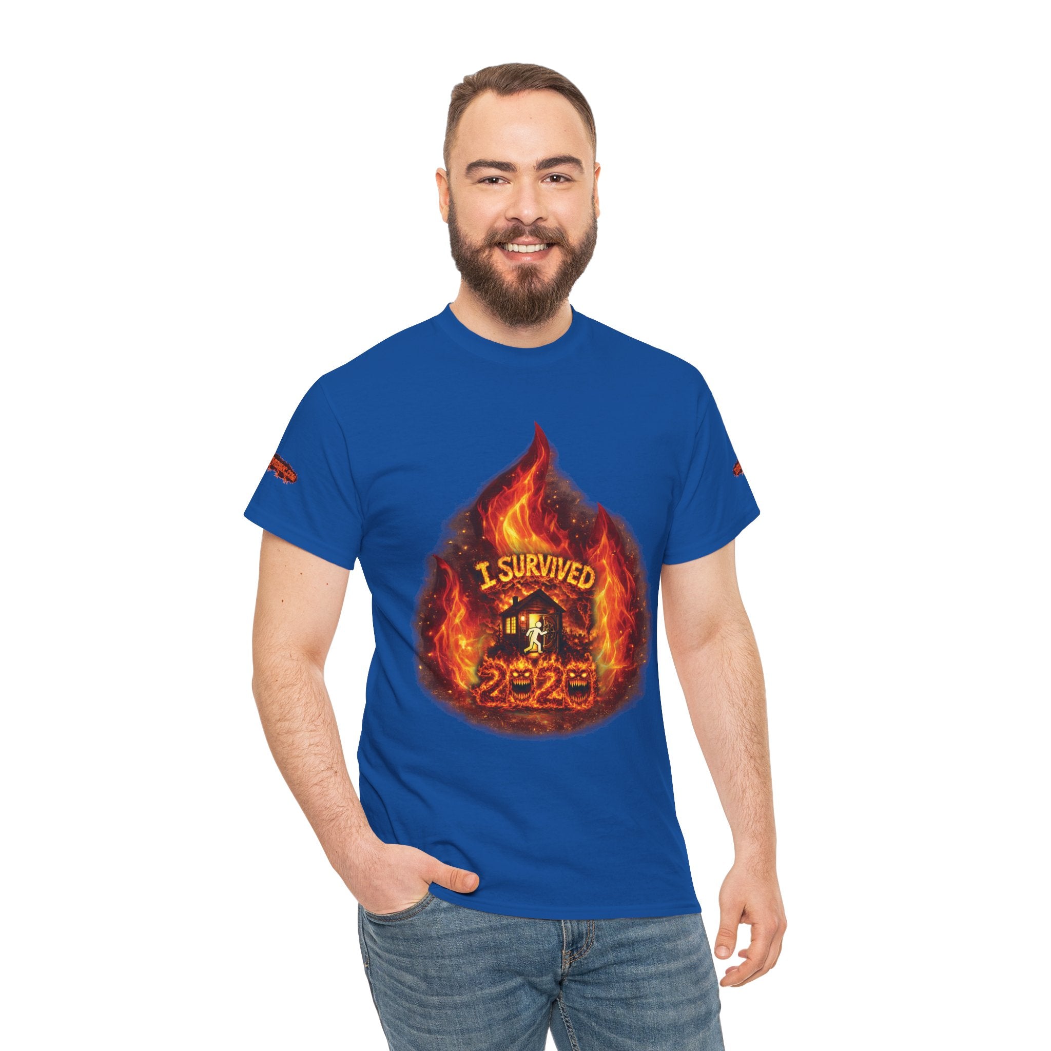 I Survived 2020 — Director's Cut S2:E3 "The California Wildfires" | Wildfire Edition Memorial Unisex Heavy Cotton Tee (SPECIAL EDITION)