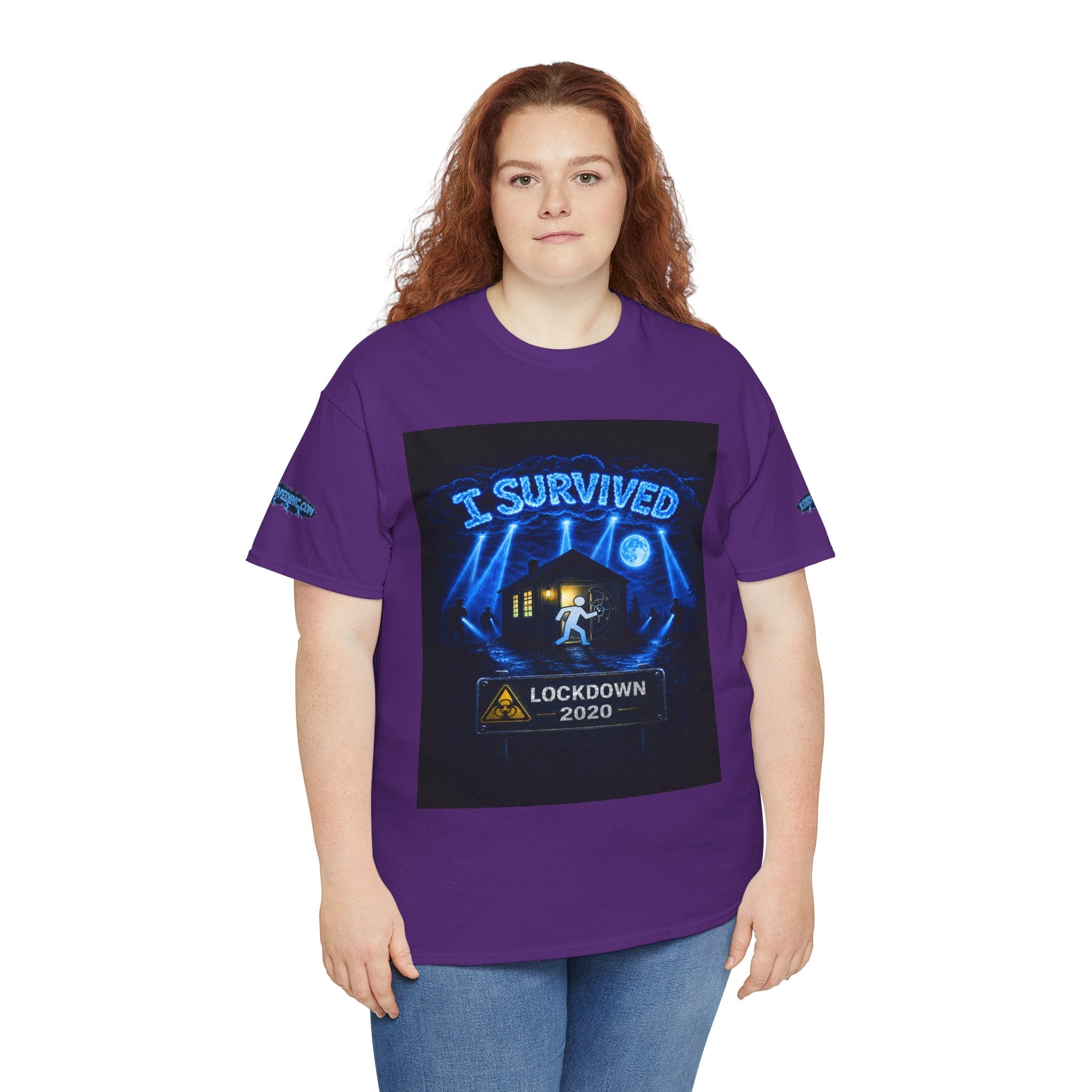 I Survived 2020 — S3:E2 "Dating Under Lockdown" | Lockdown Edition Documentary Unisex Heavy Cotton Tee (SPECIAL EDITION)