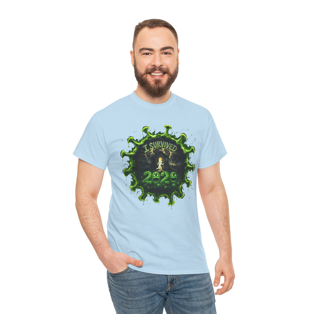 I Survived 2020 — Director's Cut S1:E5 "Delivery Doomsday" | Pandemic Edition Unisex Heavy Cotton Tee
