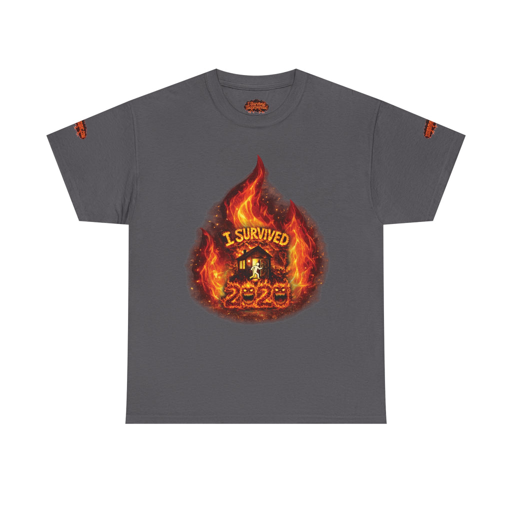 I Survived 2020 — Director's Cut S2:E1 "Berry Creek" | Wildfire Edition Memorial Unisex Heavy Cotton Tee (SPECIAL EDITION)