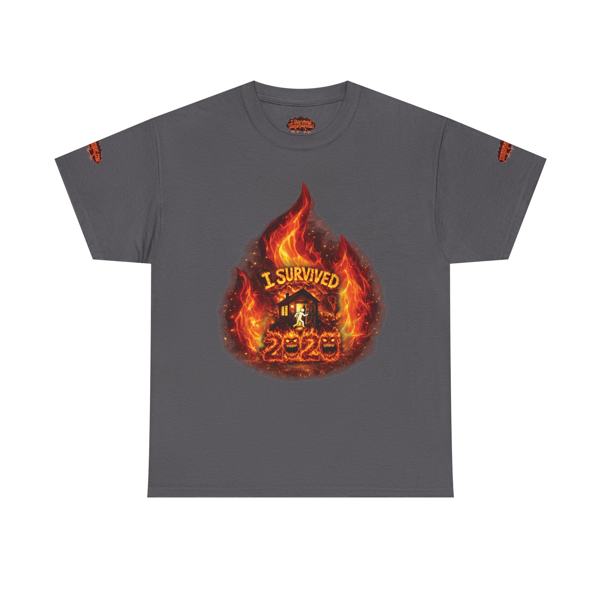 I Survived 2020 — Director's Cut S2:E1 "Berry Creek" | Wildfire Edition Memorial Unisex Heavy Cotton Tee (SPECIAL EDITION)