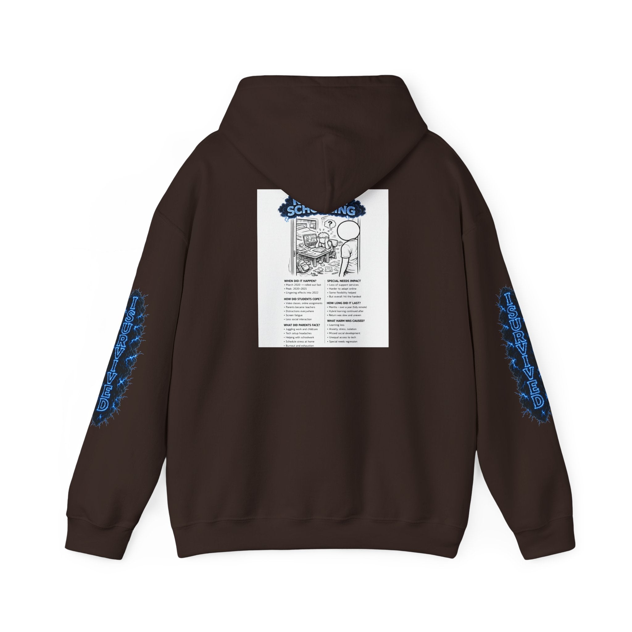 I Survived 2020 — Director's Cut S3:E3 "Remote Schooling" | Lockdown Edition Documentary Hoodie Sweatshirt