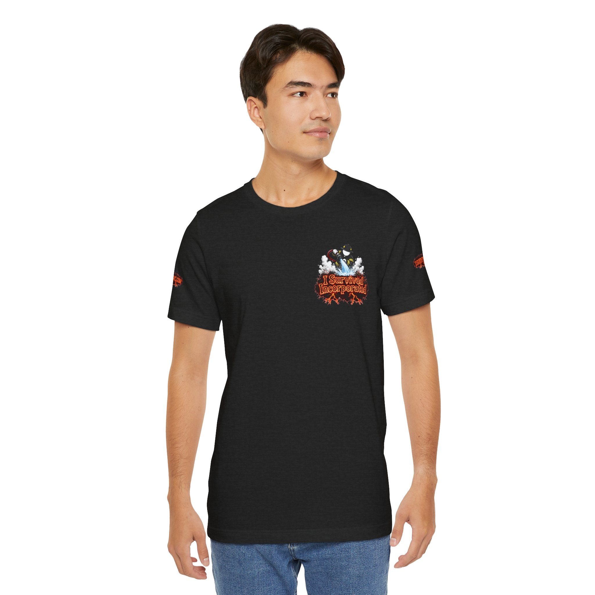 I Survived 2020 — "Please Stand By" Test Pattern Tee Wildfire Signal Special Edition Summer Premiere Unisex Jersey Short Sleeve Tee