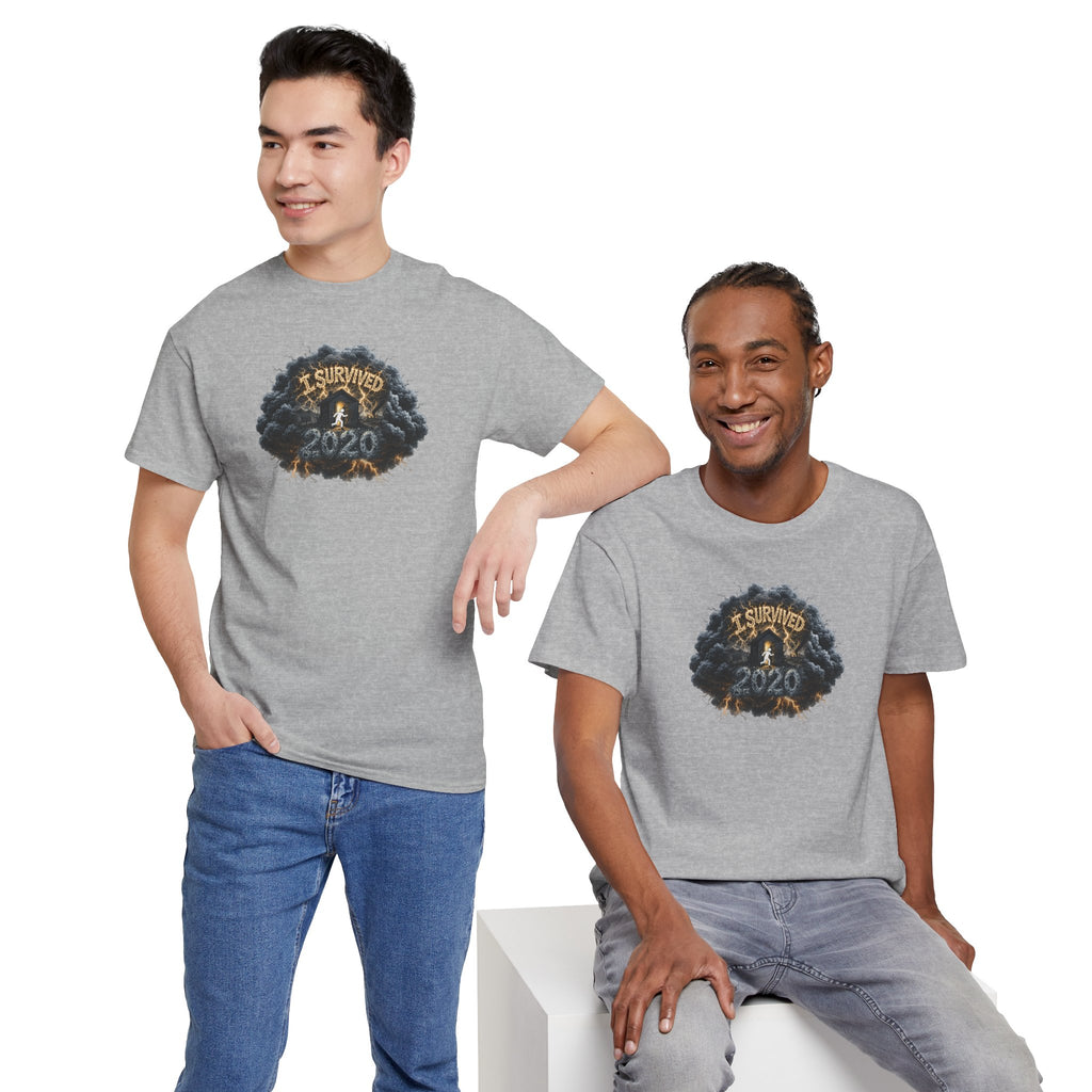I Survived 2020 —  Original PILOT Design: Director's Cut Unisex Heavy Cotton Tee