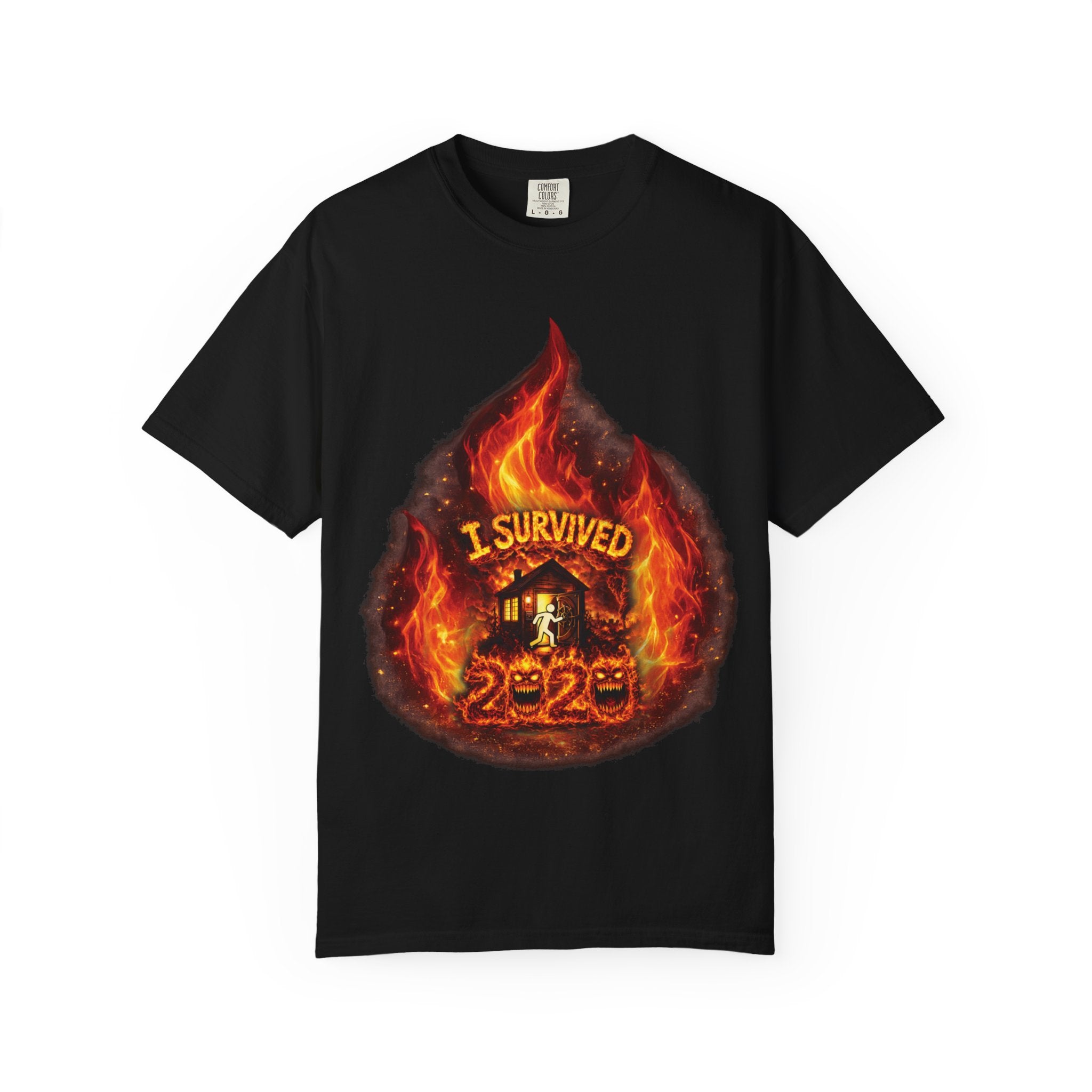 I Survived 2020 — Director's Cut S2:E4 "Western U.S. Wildfire Season" | Mid-Season Finale Pt. 1 | Wildfire Edition Memorial Unisex Garment-Dyed T-shirt