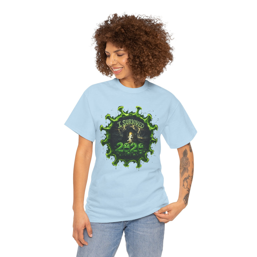 I Survived 2020 — Director's Cut S1:E5 "Delivery Doomsday" | Pandemic Edition Unisex Heavy Cotton Tee