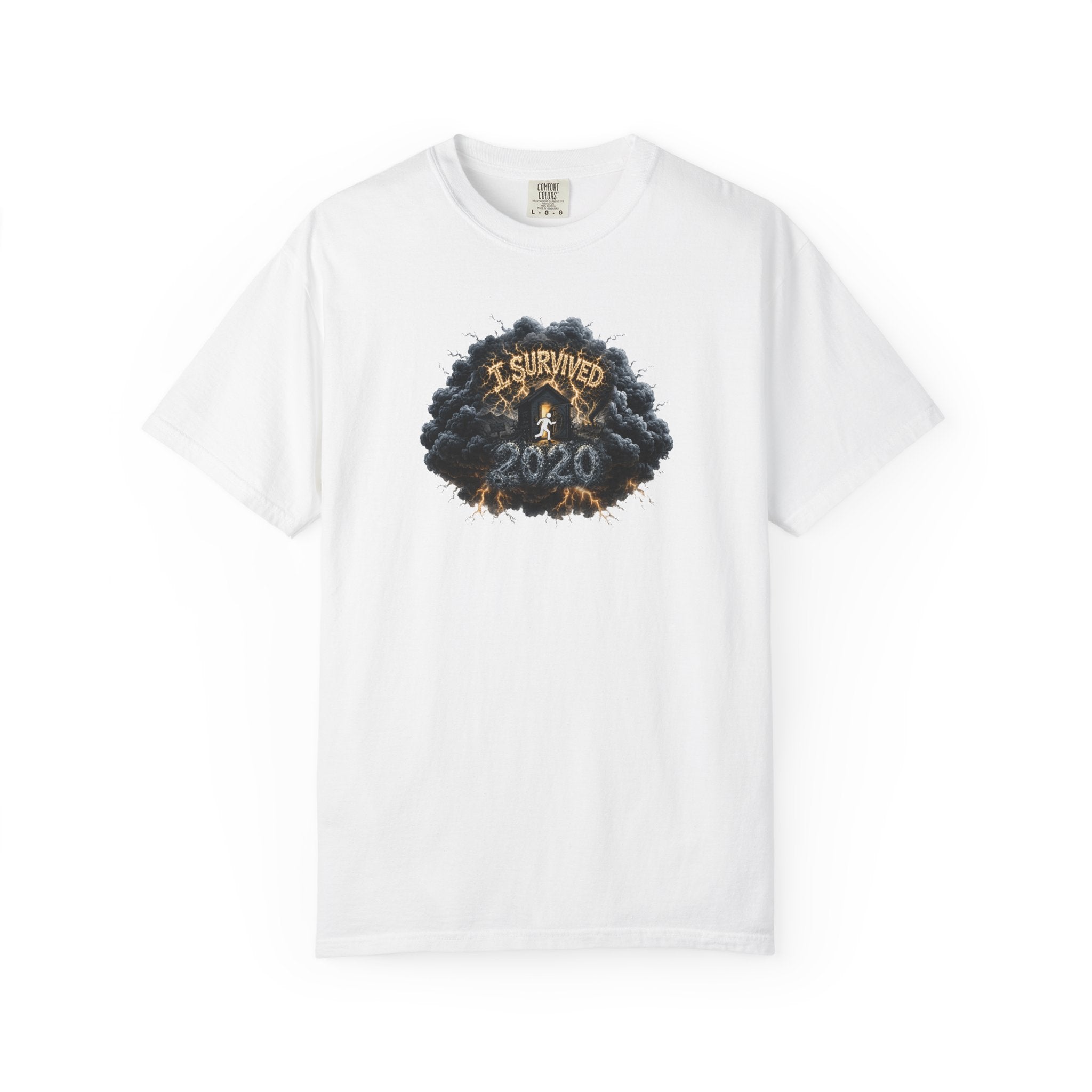 I Survived 2020 — Original PILOT Design: Director's Cut Unisex Garment-Dyed T-shirt