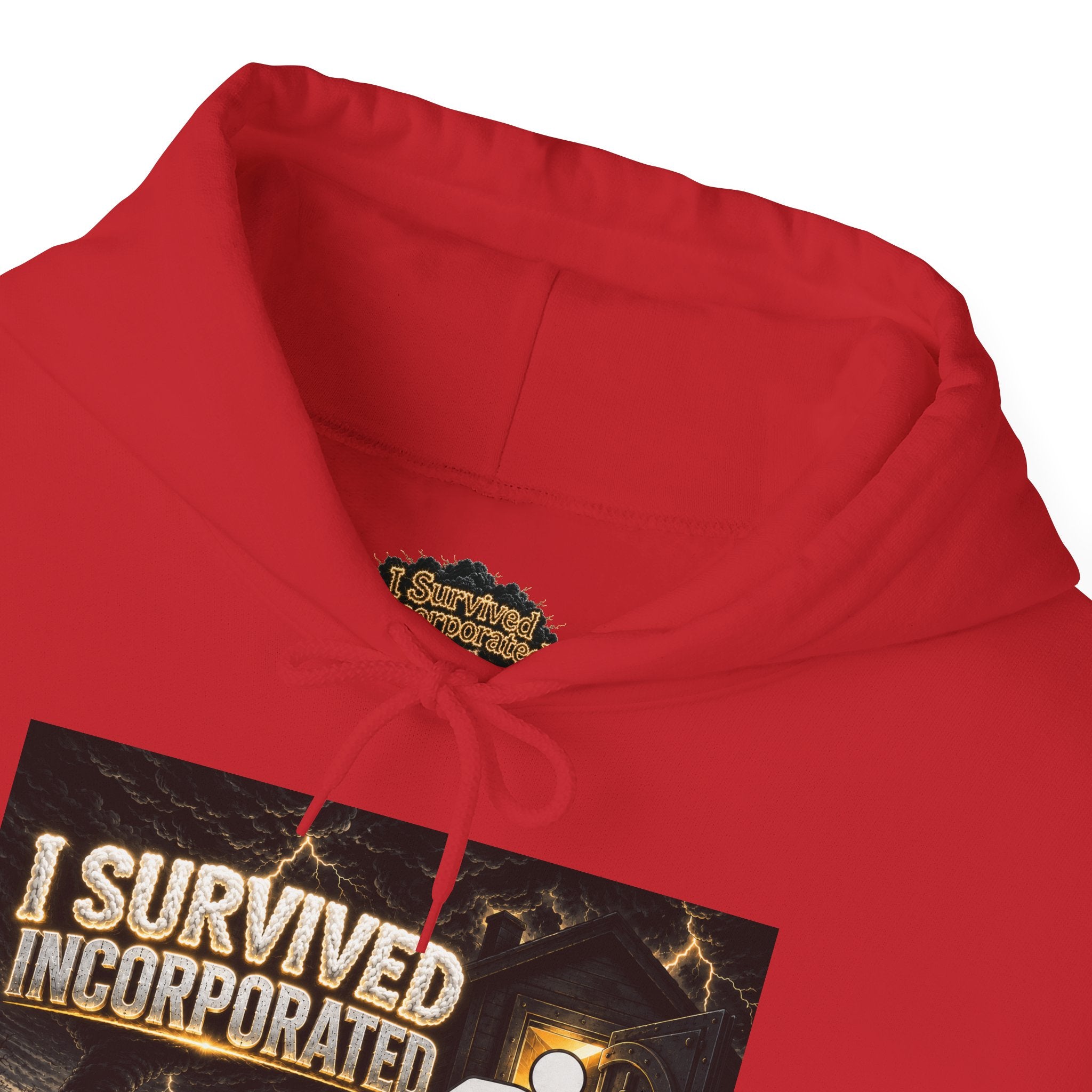 I Survived Incorporated Hoodie Sweatshirt – Original Design Teaser