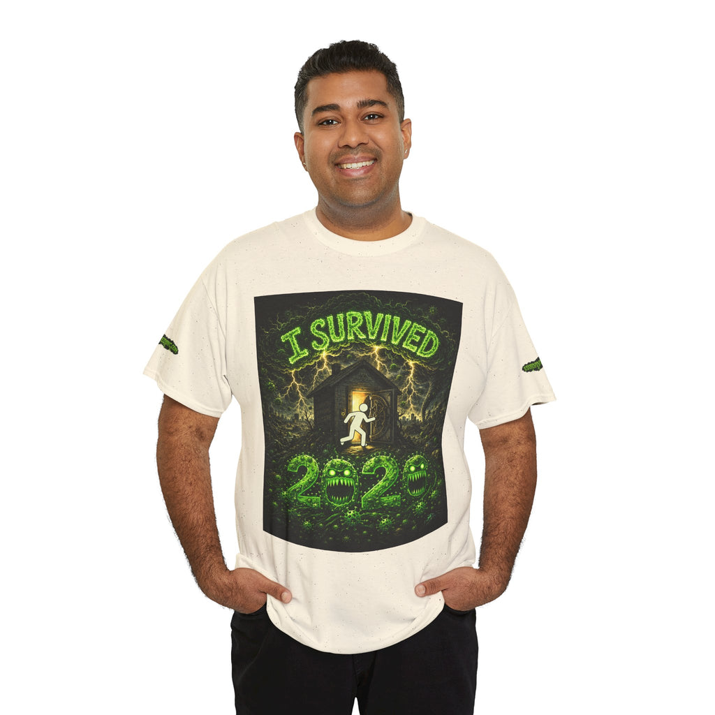 I Survived 2020 — S1:E4 "Mask Madness Mayhem Moment" | Pandemic Edition Unisex Heavy Cotton Tee (SPECIAL EDITION)