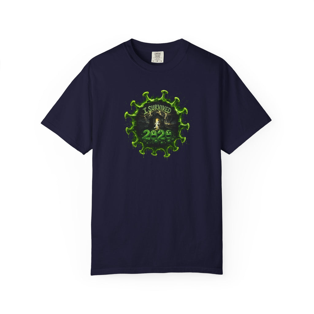 I Survived 2020 — PANDEMIC S1:E5: Director's Cut "Delivery Doomsday" Unisex Garment-Dyed T-shirt