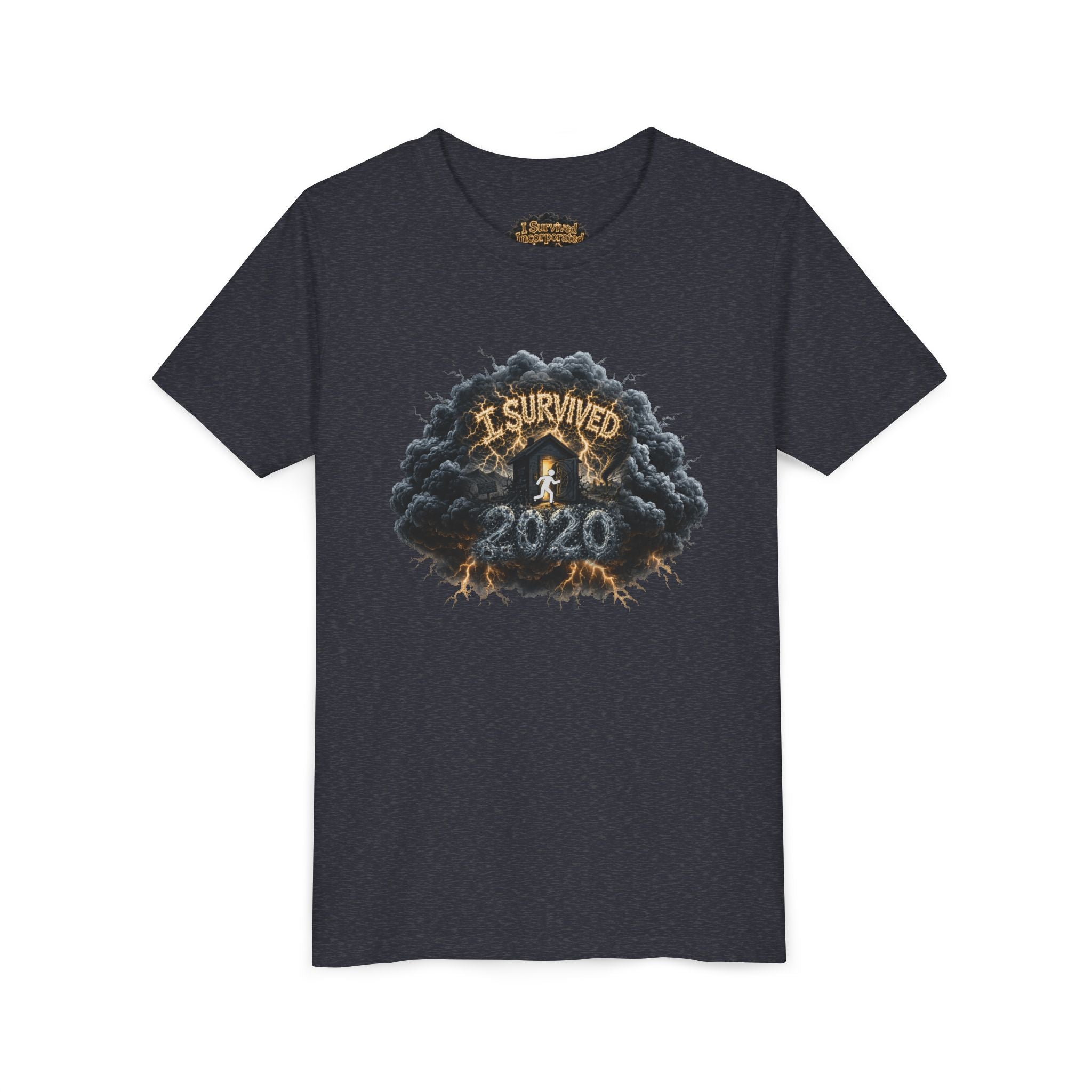 I Survived 2020 — Director's Cut Original Design Teaser Tee | Season 1 Premiere Drop Youth Short Sleeve Tee