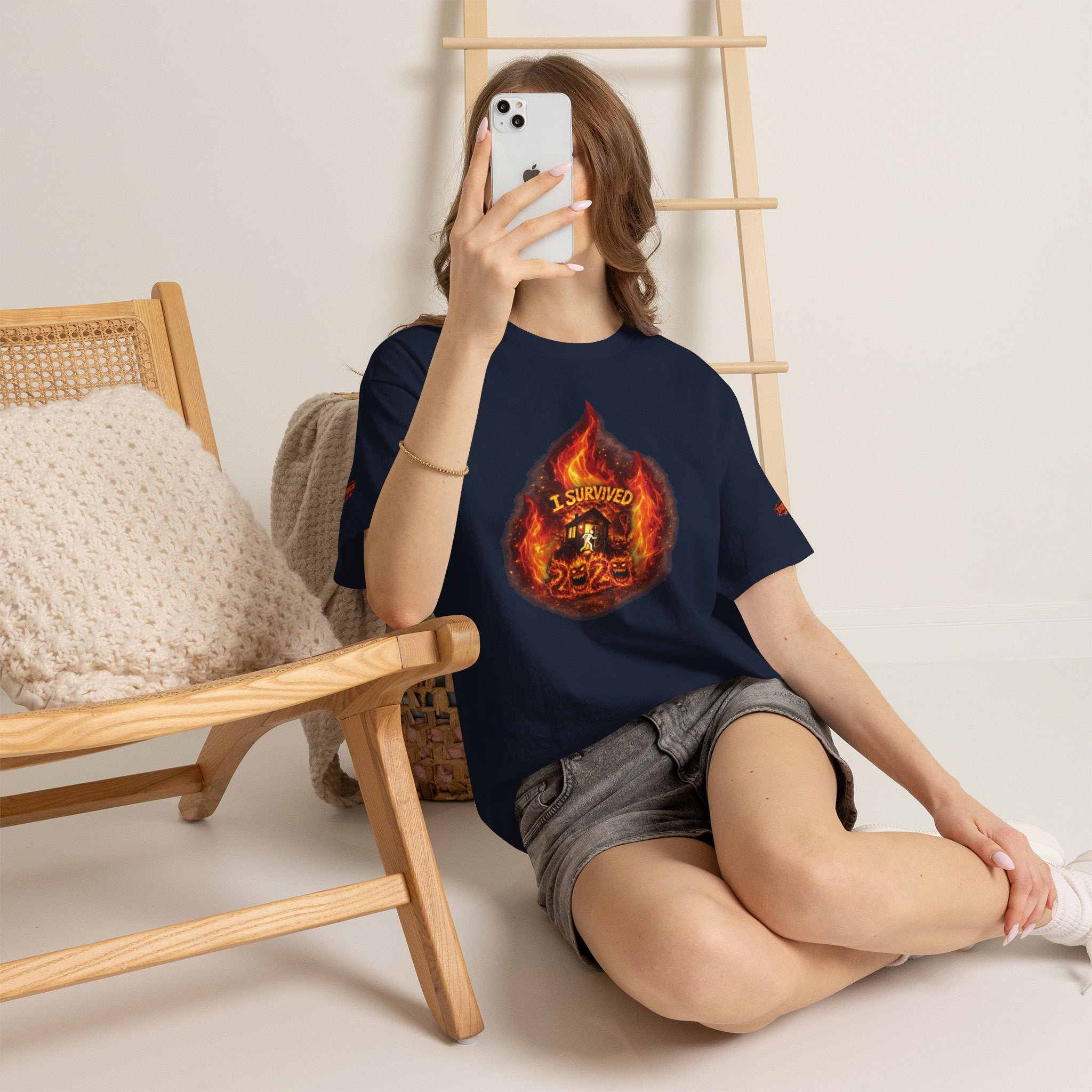 I Survived 2020 — Director's Cut S2:E3 "The California Wildfires" | Wildfire Edition Memorial Unisex Heavy Cotton Tee (SPECIAL EDITION)