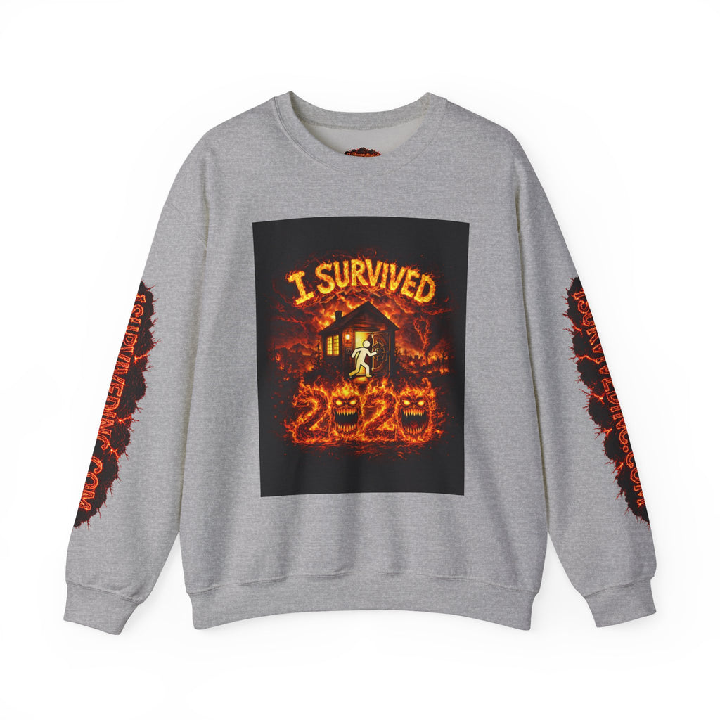 I Survived 2020 — WILDFIRES S2:E1: "Berry Creek" Memorial Unisex Heavy Blend™ Crewneck Sweatshirt