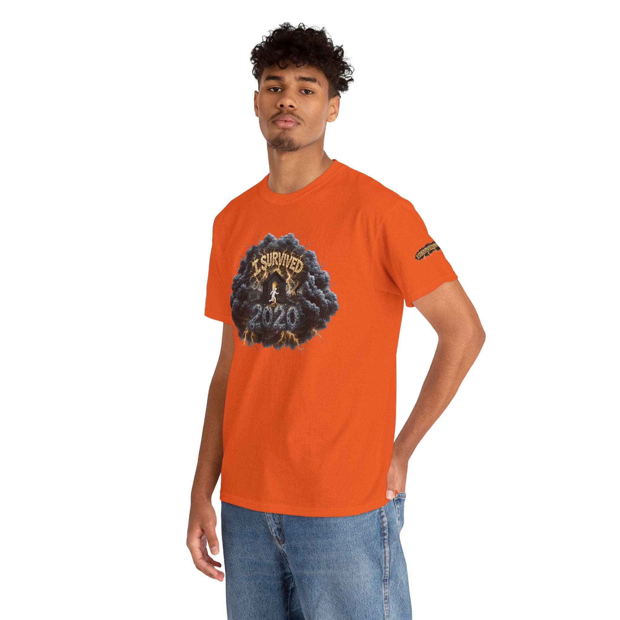 I Survived 2020 — Director's Cut Original Design Teaser Tee | Season 1 Premiere Drop Unisex Heavy Cotton Tee (SPECIAL EDITION)