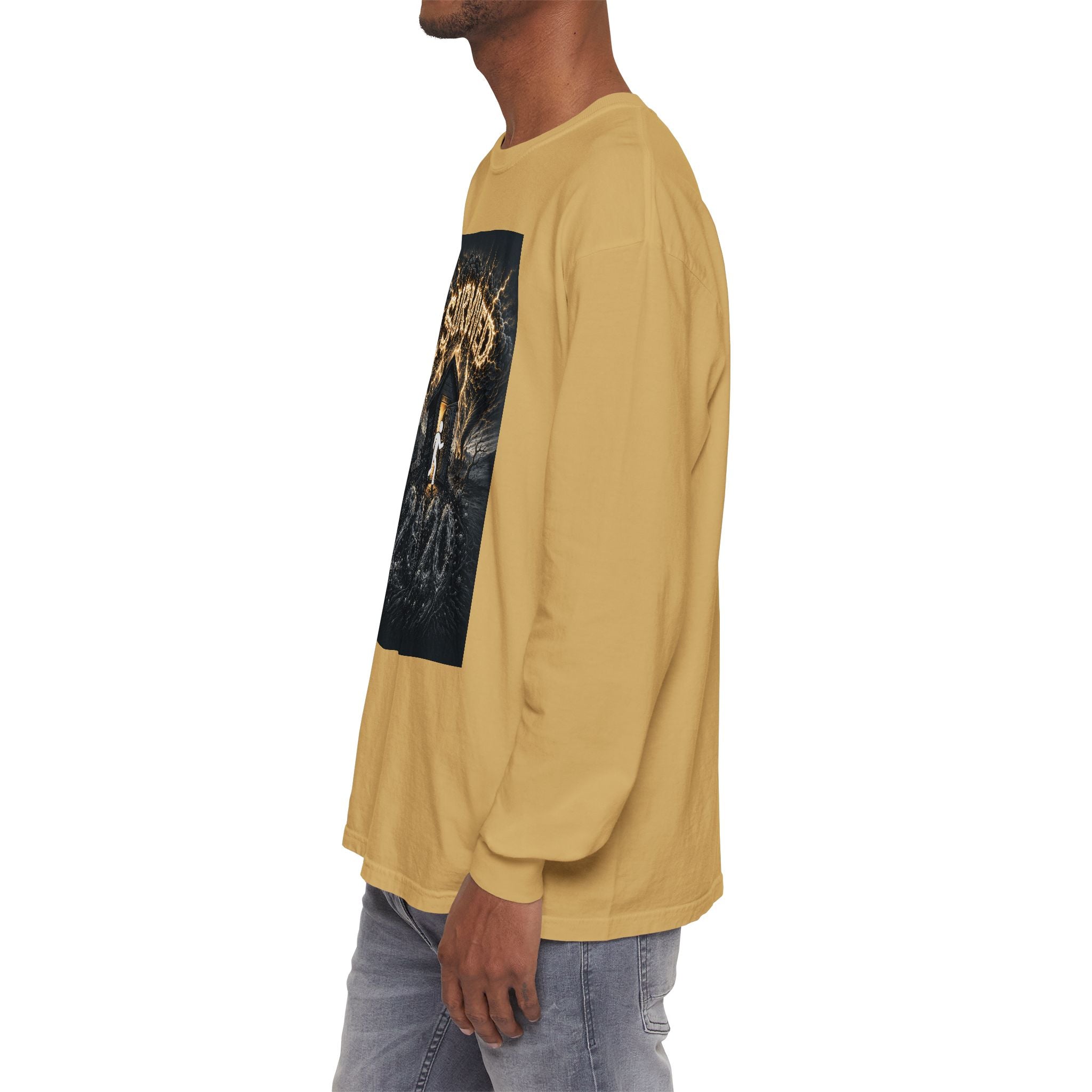 I Survived 2020 — Original PILOT Design Unisex Garment-Dyed Long Sleeve Tee