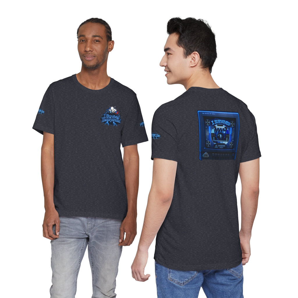 I Survived 2020 — "Please Stand By" Test Pattern Tee Lockdown Special Edition Summer Exclusive Unisex Jersey Short Sleeve Tee