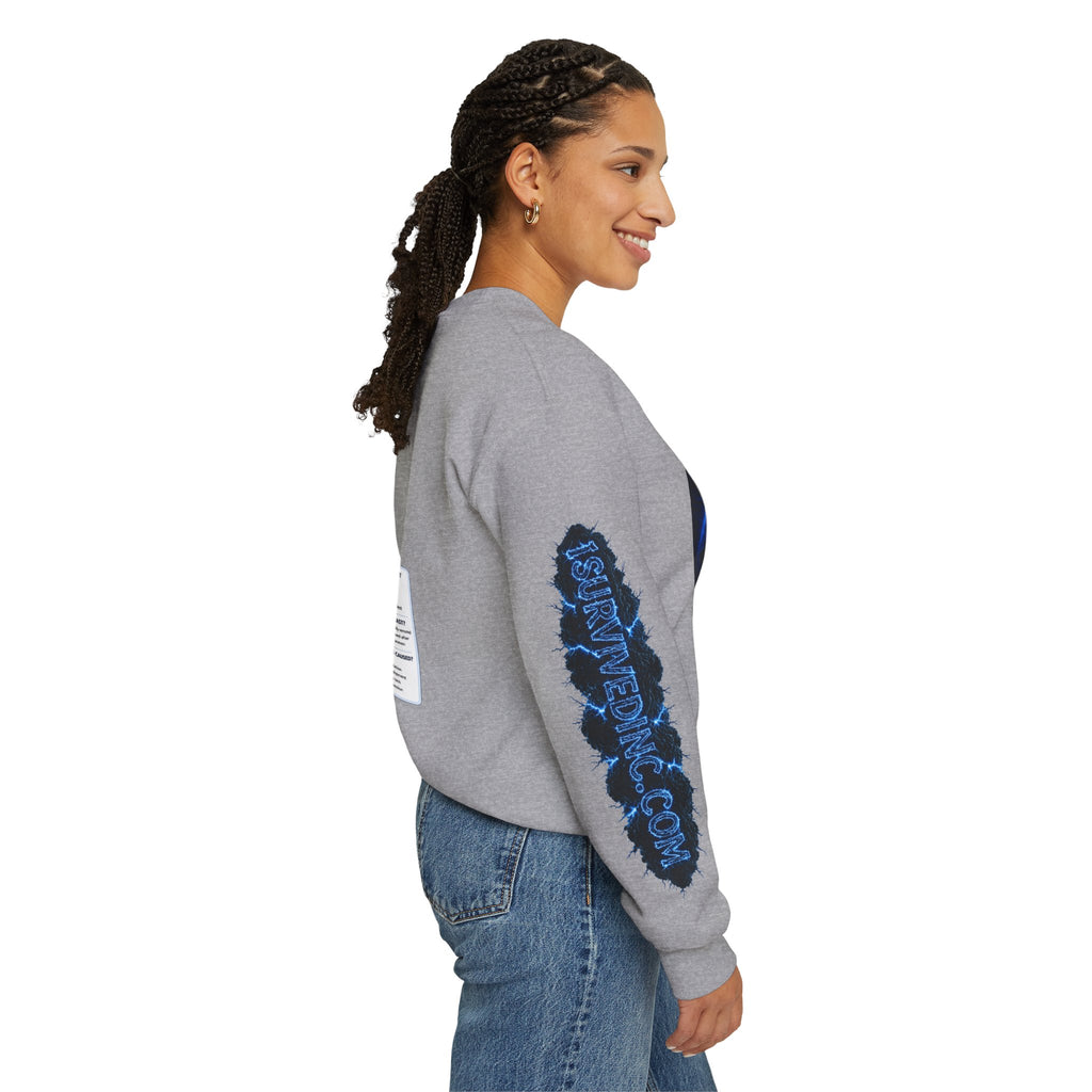 I Survived 2020 — LOCKDOWN S3:E3: Special Edition "Remote Schooling" Unisex Heavy Blend™ Crewneck Sweatshirt