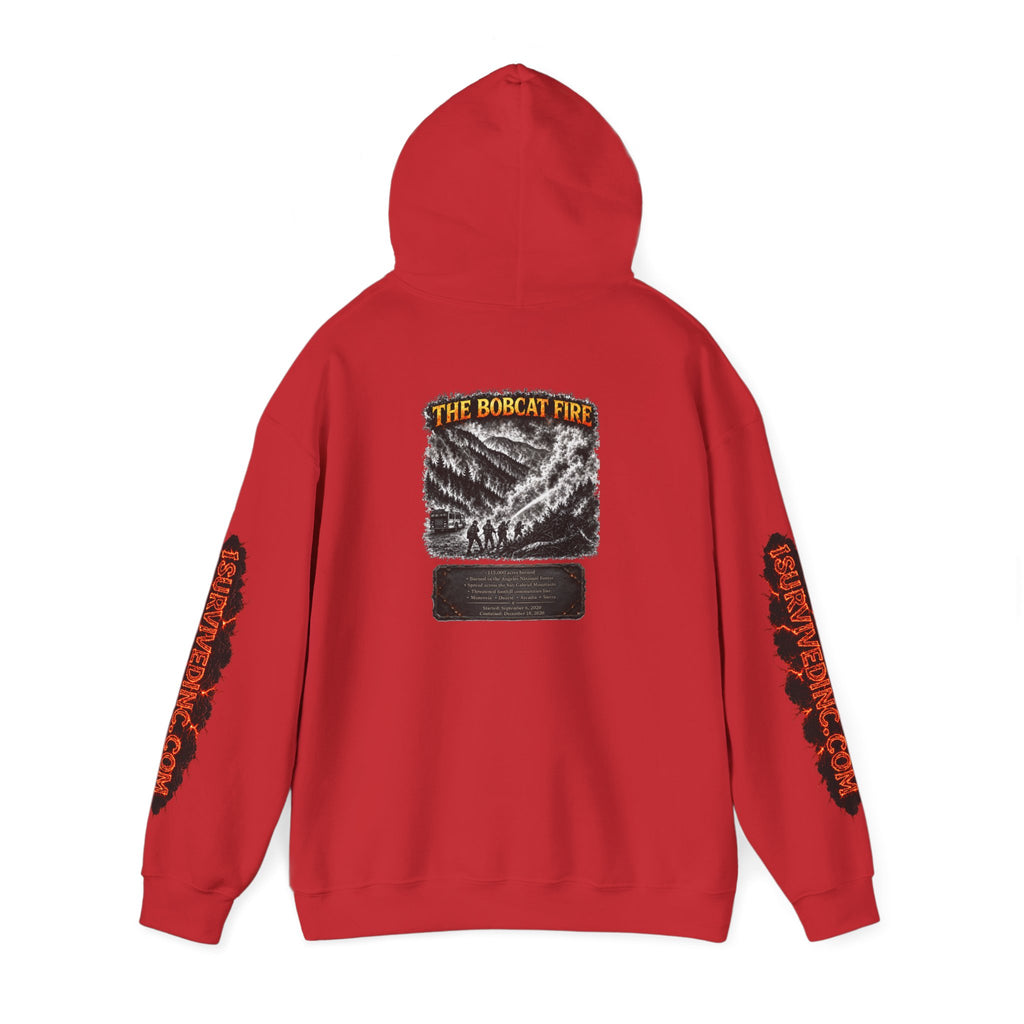 I Survived 2020 — WILDFIRES S2:E2: "The Bobcat Fire" Memorial Hoodie