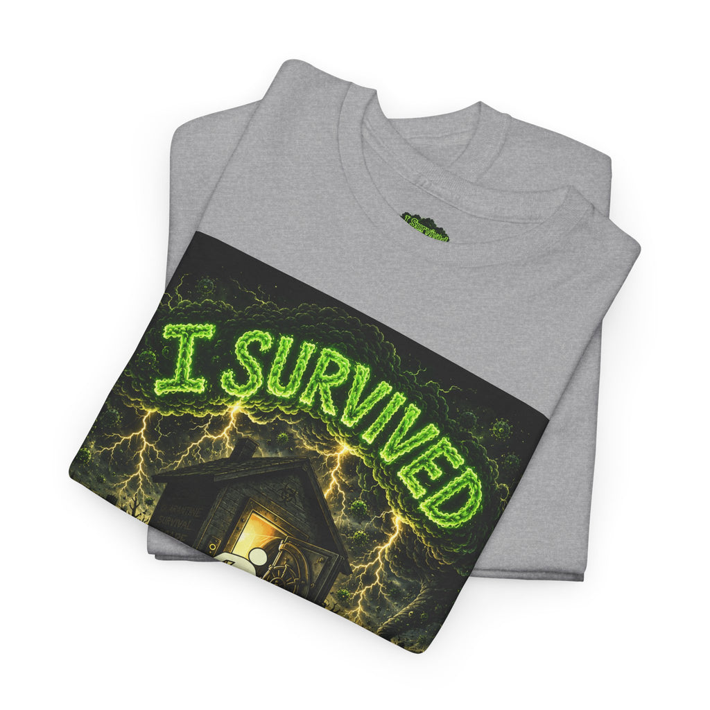 I Survived 2020 — S1:E2 "The Coming of COVID" | Pandemic Edition Unisex Heavy Cotton Tee